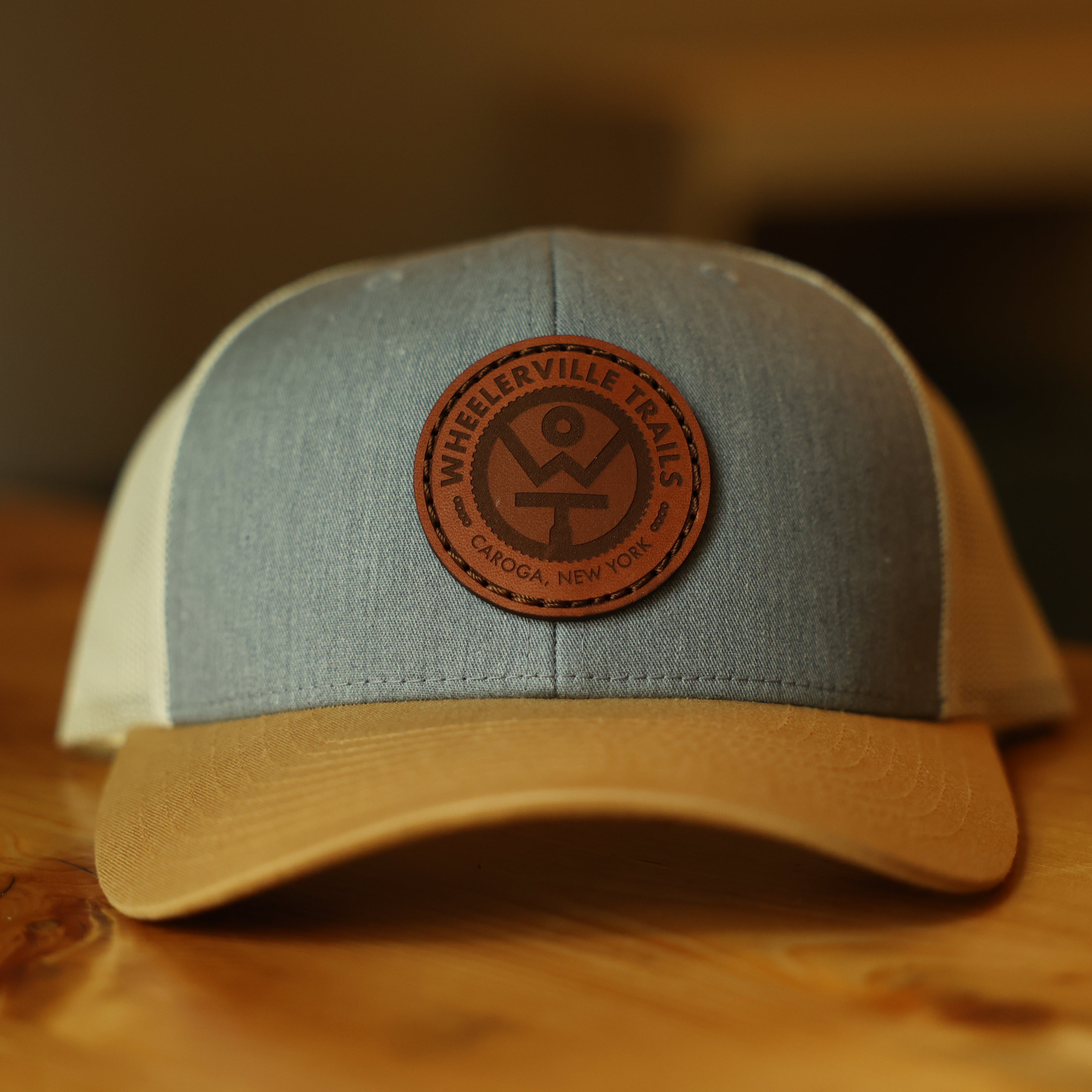 Wheelerville Trails Logo Mesh Snapback Hat - Adjustable Baseball Cap for Men & Women - Perfect for Hiking, Outdoor Adventures & Casual Streetwear