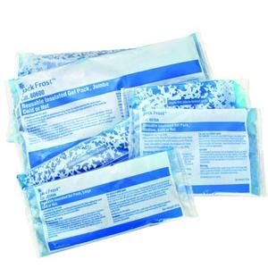 Cardinal Health Jack Frost Reusable Hot & Cold Gel Pack - 24 Count, 6 x 9 Inches - Perfect for Pain Relief, Sports Injuries & First Aid Kits