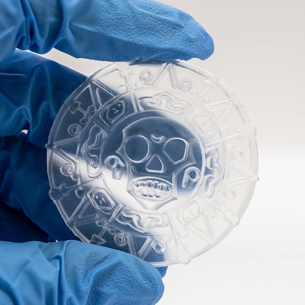 Premium TGM-7 3D Printer Resin for High-Resolution 4K/8K/12K LCD/DLP/SLA Printers – Tough, Fast-Curing UV Resin with Low Odor (405nm, Clear, 1kg) – Ideal for Tabletop Miniatures, Jewelry Making & Detailed Prototyping