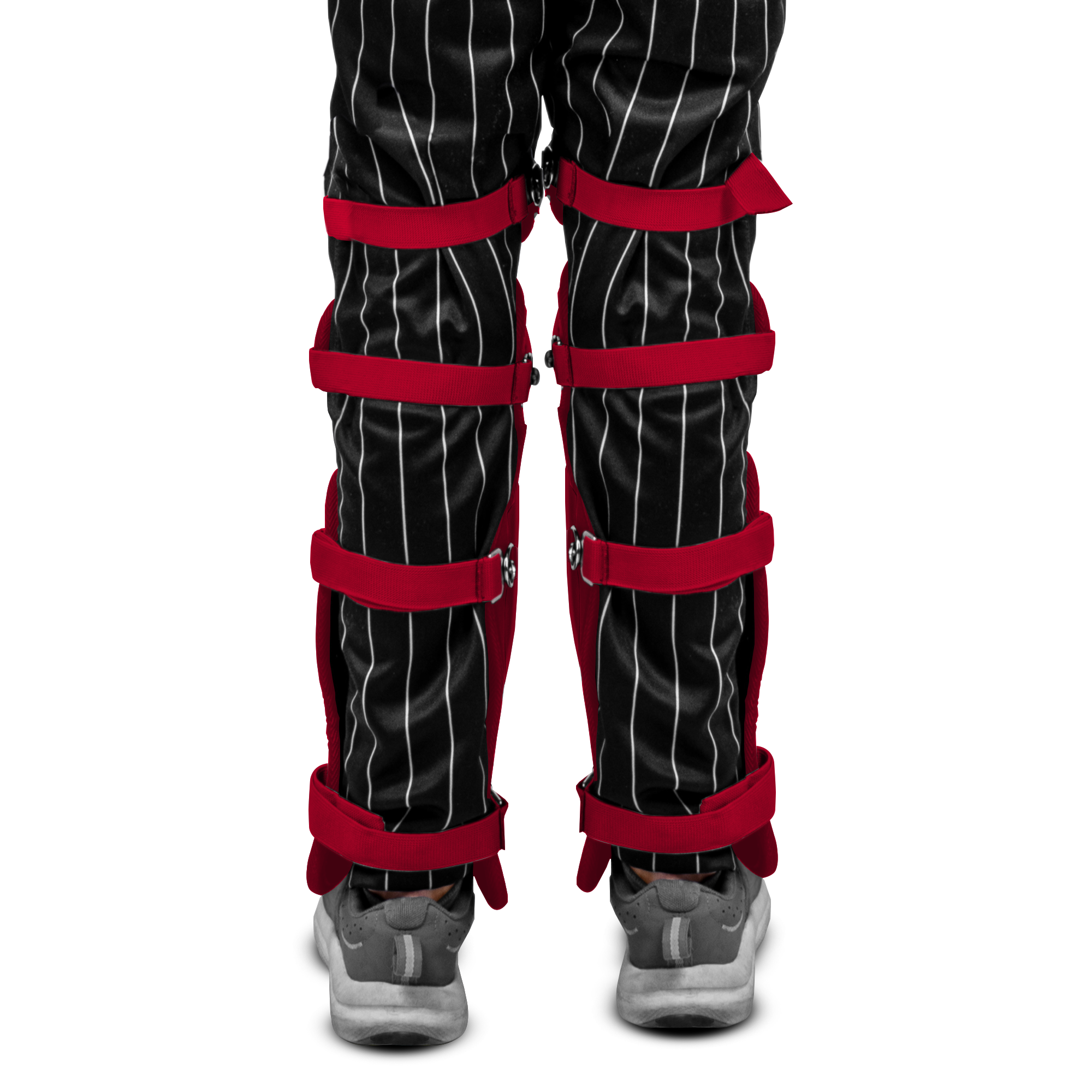 FORCE3 Defender Catcher Leg Guards for Baseball - Youth Size 12.5, Ages 6-9 | Protective Gear for Junior Catchers | Perfect for Little League Games & Practice