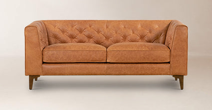 Essex 74 Apartment Sofa - Modern Comfortable Small Space Couch for Living Room, Studio & Dorm | Compact Design with Soft Fabric & Sturdy Frame