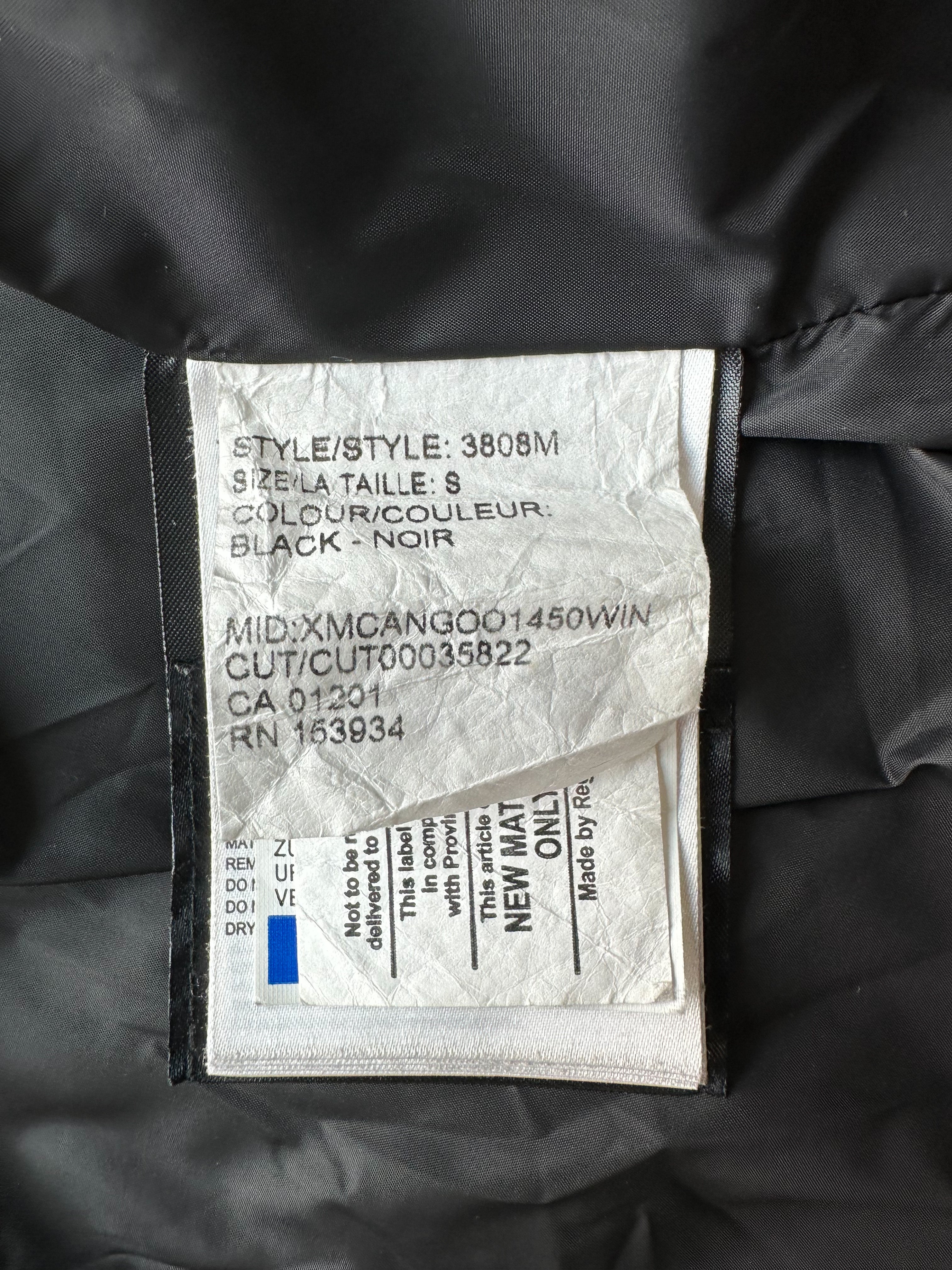 Canada Goose Black Wyndham Men's Winter Jacket - Premium Waterproof Parka for Extreme Cold Weather - Perfect for Skiing, Hiking & Outdoor Adventures
