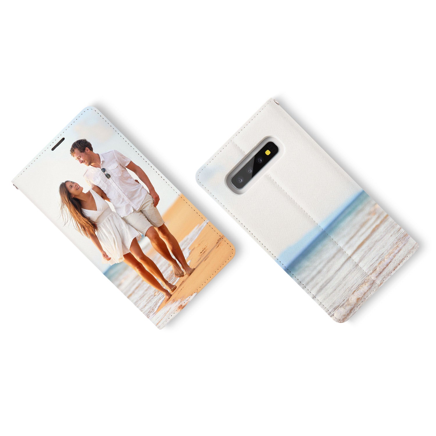 Samsung Wallet with Single Photo Slot - Slim RFID Blocking Leather Wallet for Men & Women - Perfect for Travel, Everyday Use & Gift Giving