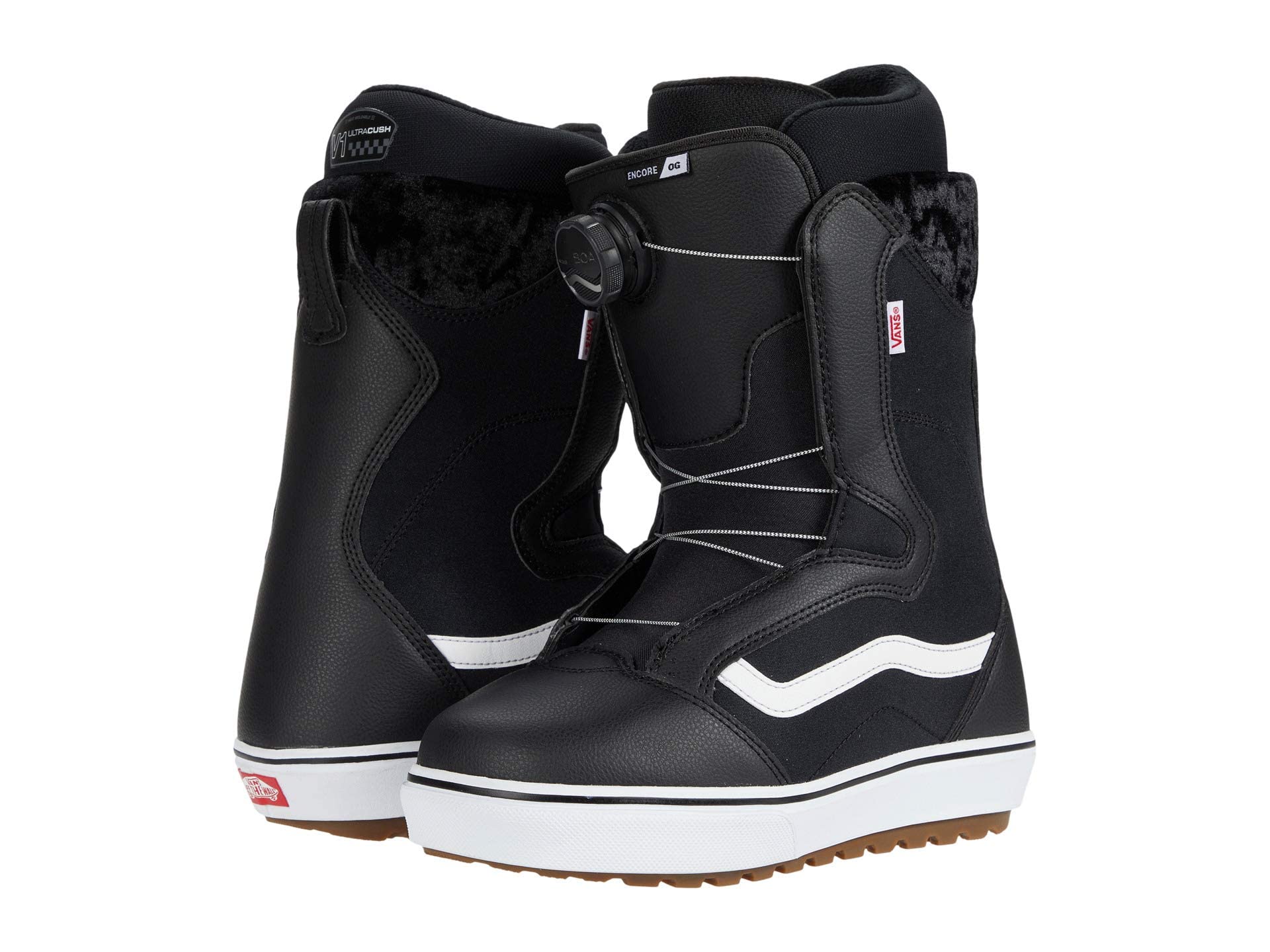 Vans Women's Encore OG Snowboard Boots - Waterproof Winter Snow Boots for Women - Comfortable & Warm Snowboarding Shoes for Skiing, Snow Hiking & Cold Weather Activities