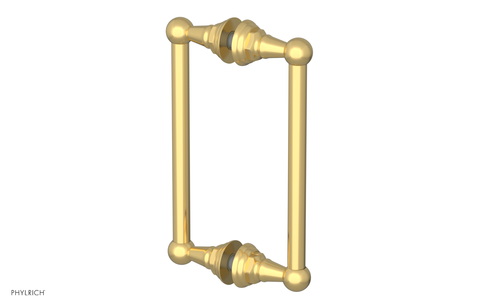 Hex Traditional 8 Double Sided Shower Pull 500 93 08 - Premium Bathroom Hardware for Easy Shower Door Operation - Perfect for Modern and Classic Bathroom Designs