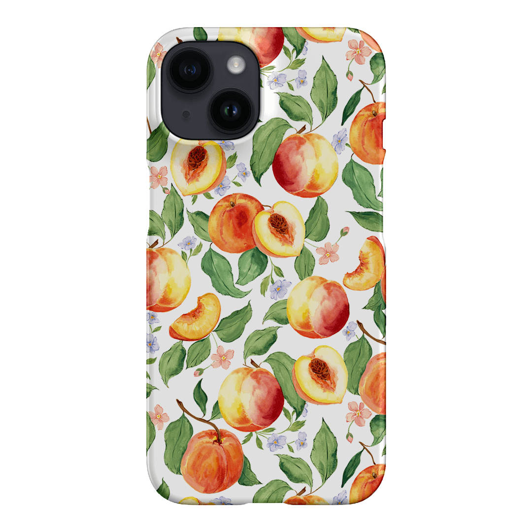 Stylish Peach Blossom Phone Case for iPhone & Samsung - Floral Design Protective Cover - Perfect for Spring Fashion & Everyday Use