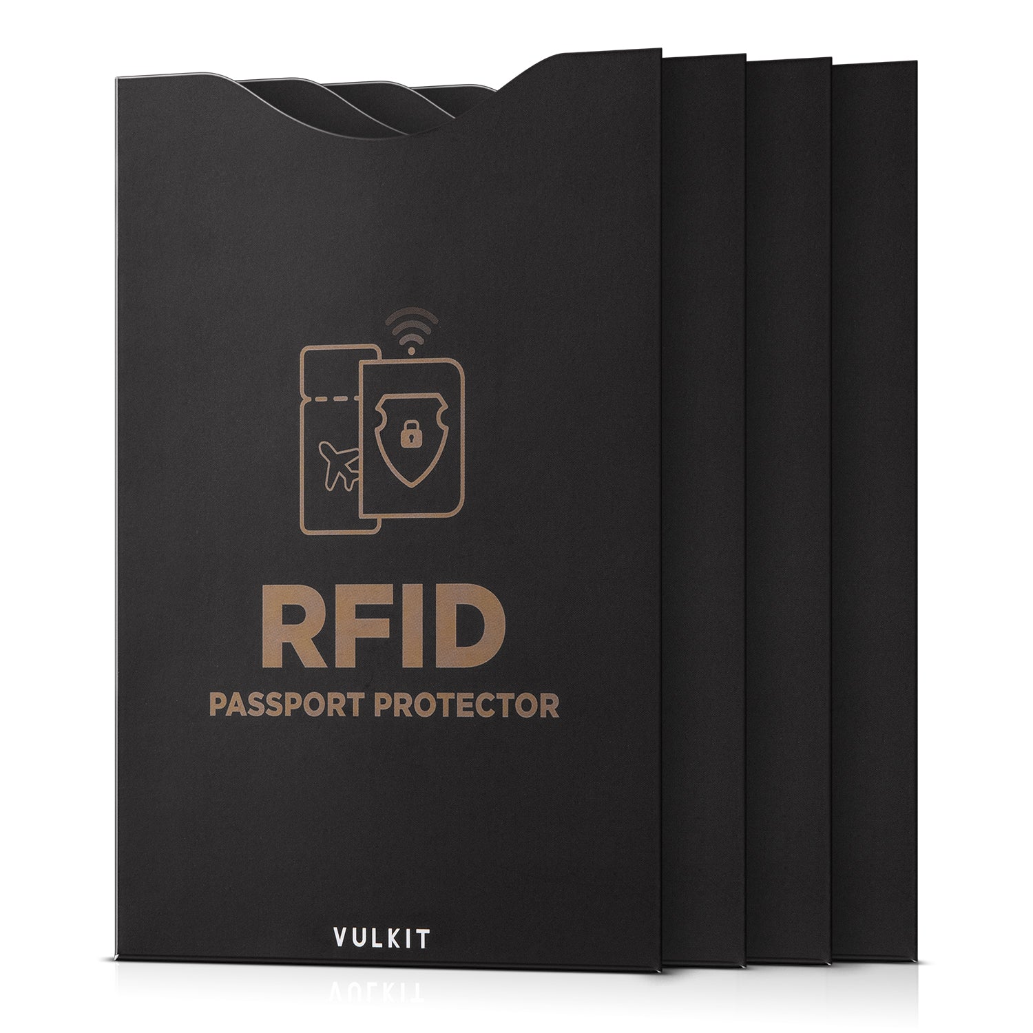 VCP101/VCP102 RFID NFC Blocking Sleeve - Credit Card Protector & Passport Holder - Secure Wallet for Travel, Business & Daily Use