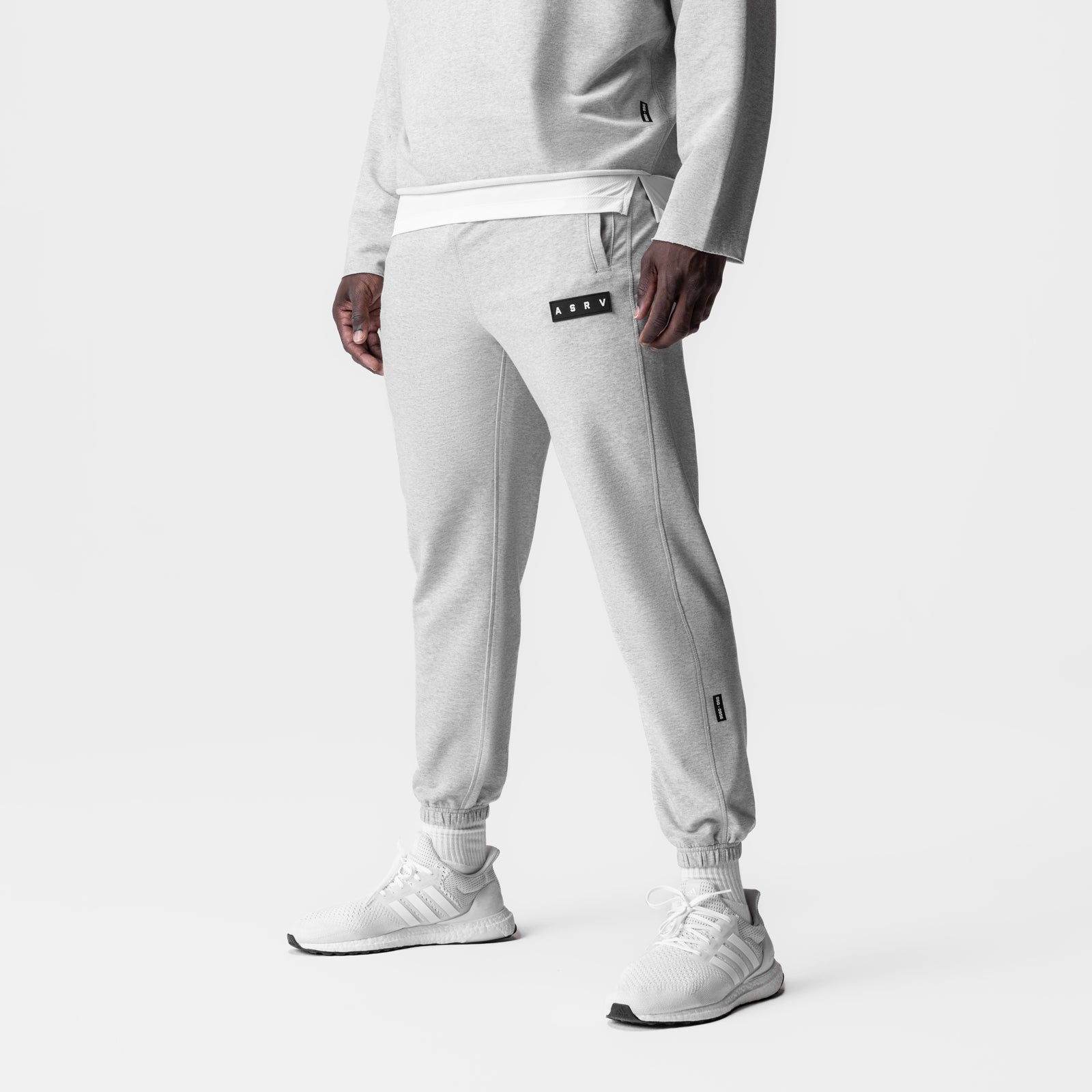 Micro Terry Jogger Pants for Men & Women - Soft Heather Grey Lounge Sweatpants | Comfortable Casual Wear for Home, Gym & Travel