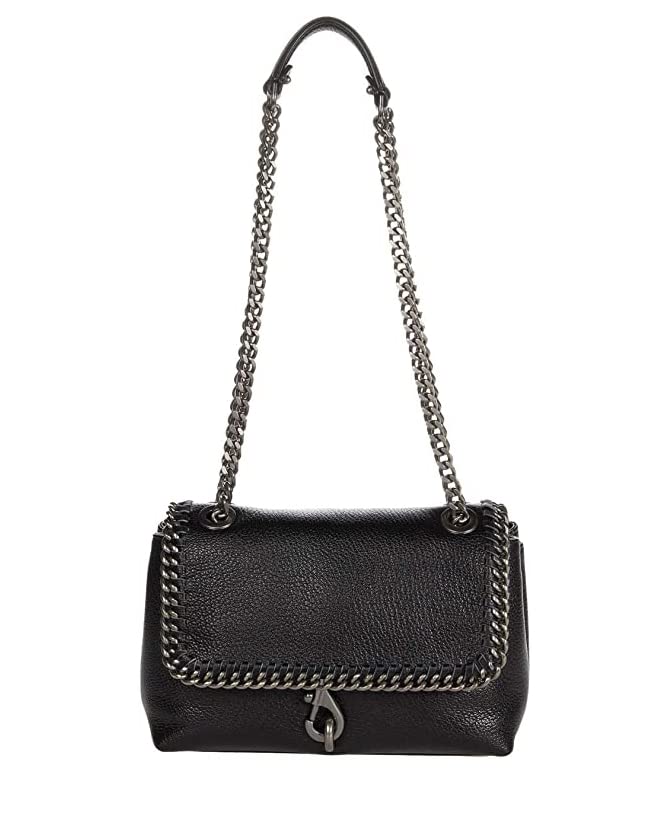 Rebecca Minkoff Women's Edie Woven Chain Crossbody Bag for Daily Use