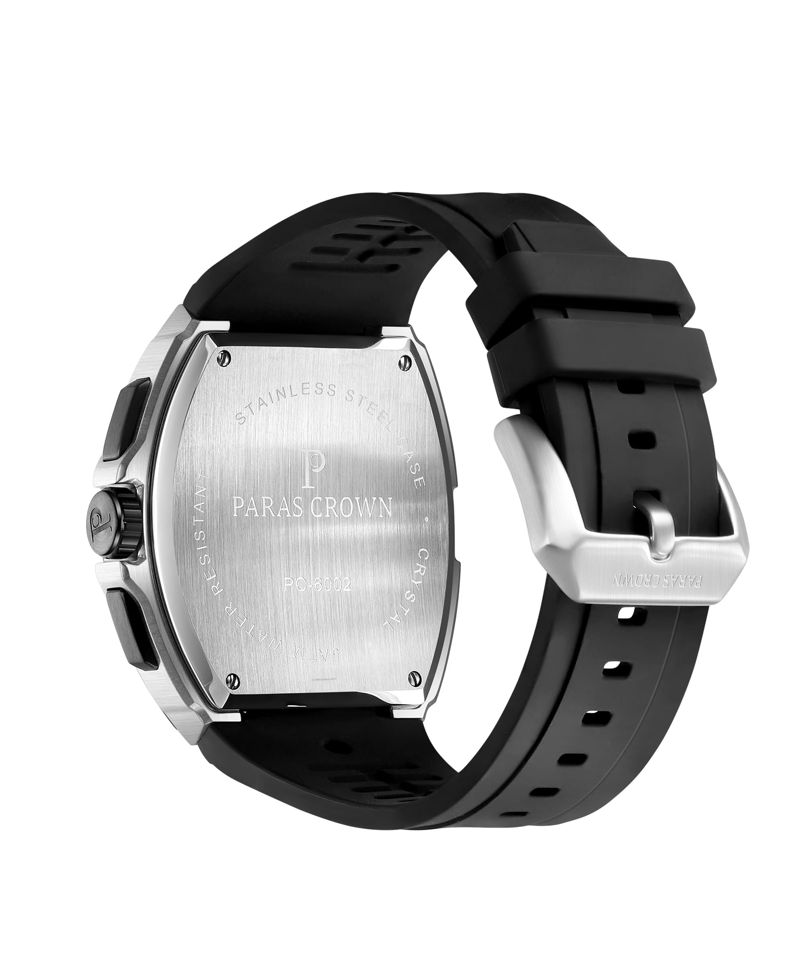 Luxury Tonneau Men's Watch with Japanese Quartz Movement - Waterproof Sports Watch for Men - Perfect Gift for Him - Ideal for Business, Casual & Outdoor Activities