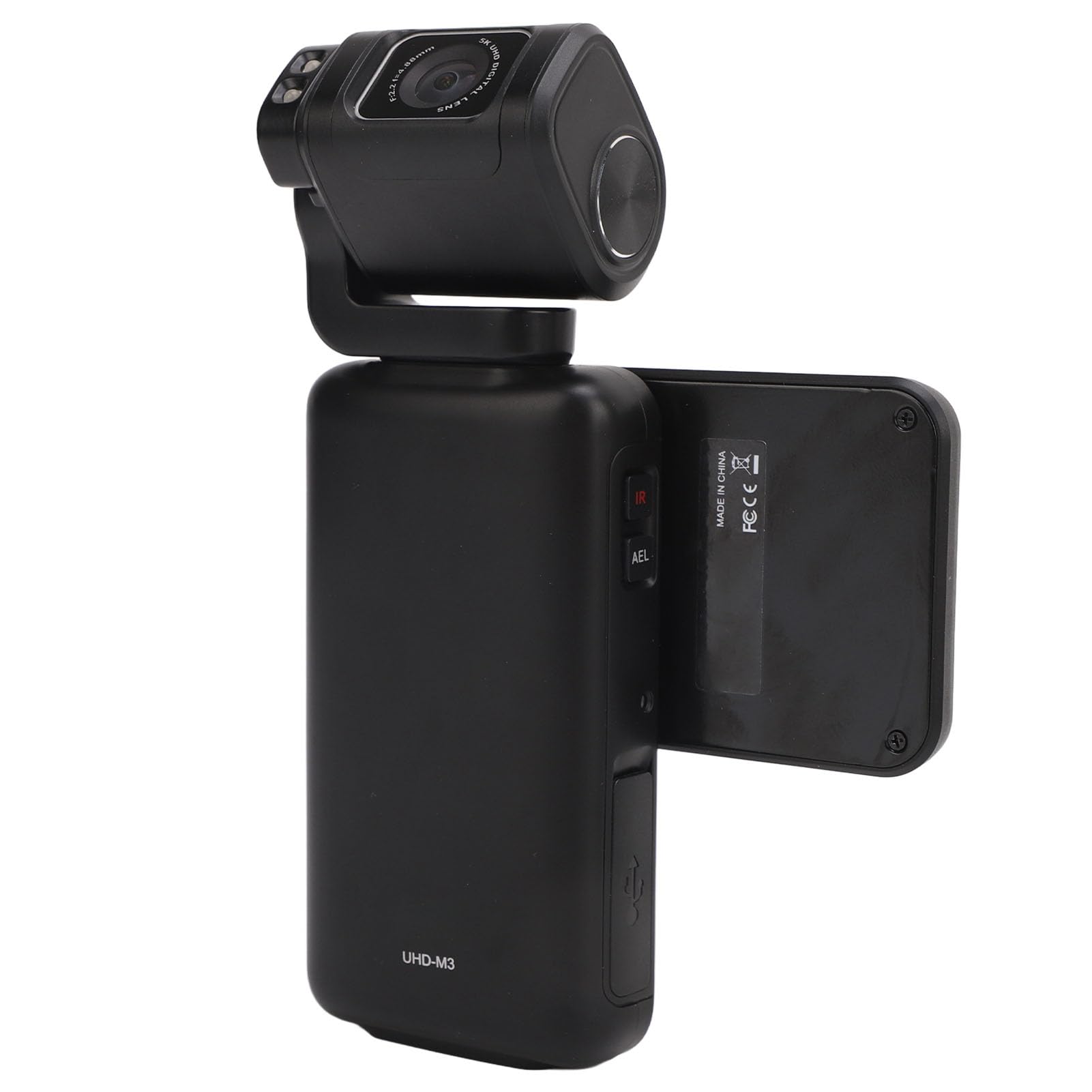 4K/5K Video Camera Camcorder - 48MP HD WiFi Vlogging Camera with IR Night Vision, 3.5