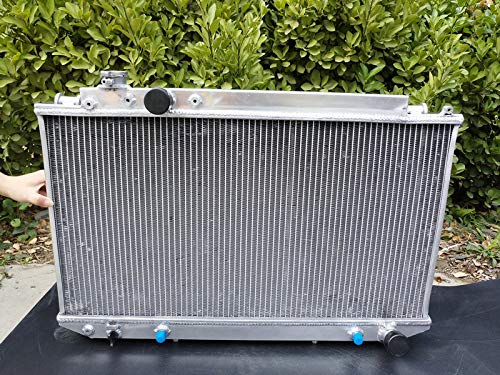 High-Performance Aluminum Radiator with Dual Fans for 1989-1992 Toyota Cressida MX83 (AT/MT) - Perfect for Engine Cooling & Performance Upgrades