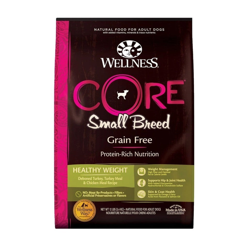 Wellness CORE Grain Free Dry Dog Food - High Protein Puppy Formula for Healthy Weight (4lb & 12lb) | Premium Nutrition for Growing Dogs - Perfect for Active Puppies & Small Breed Dogs