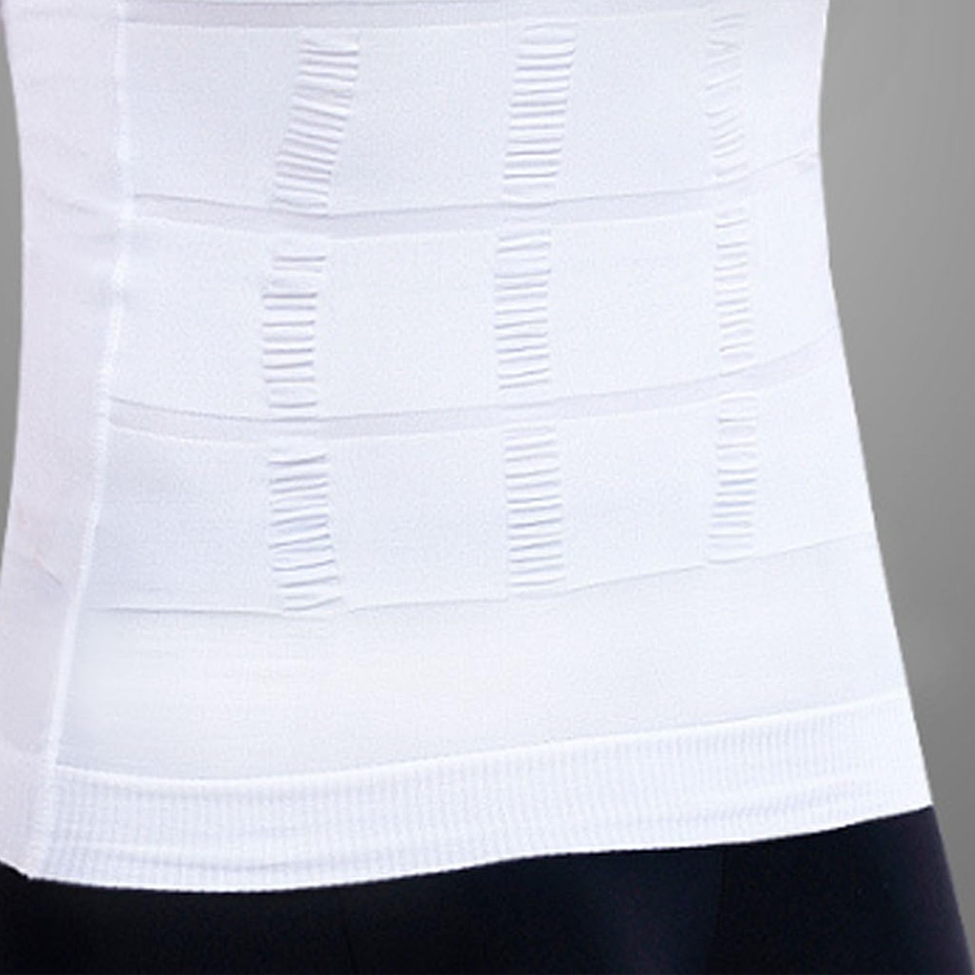 QOAAIE 5 Pack Men's Slimming Compression Shirts - Body Shaper Vest, Tummy Control Shapewear Undershirt & Tank Tops for Workout, Weight Loss & Everyday Comfort
