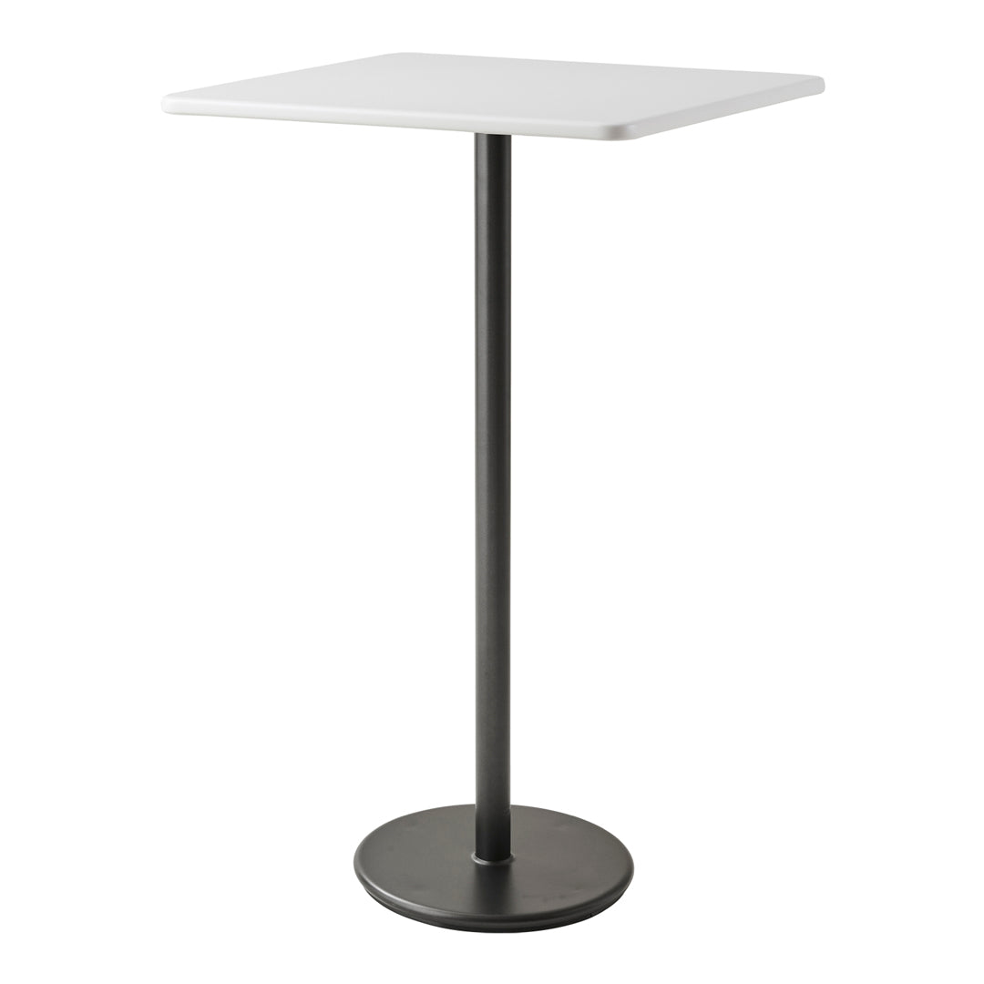 Go Bar Table Square - Modern & Stylish Square Bar Table for Home, Cafe, and Restaurant Use - Perfect for Dining, Entertaining, and Small Space Decor