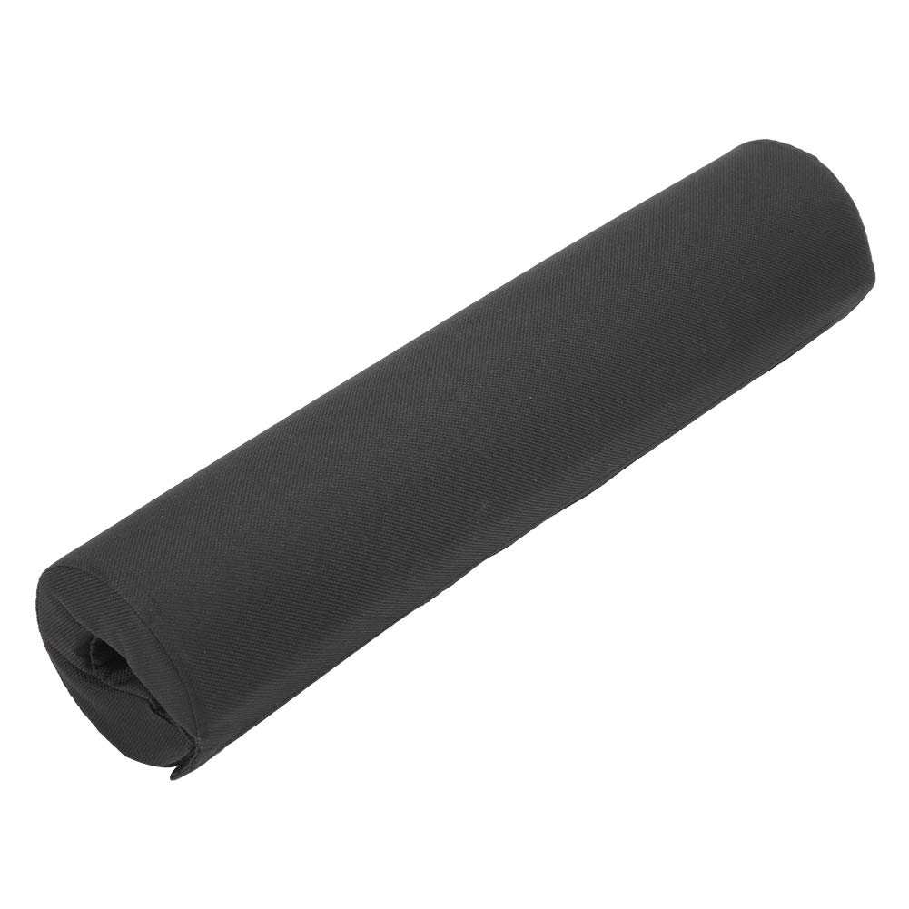 LZKW Black Barbell Neck Protective Pad - Deep Squat Cushion with Oxford Cloth for Gym & Home Workouts - Shoulder Support for Weightlifting, CrossFit & Strength Training