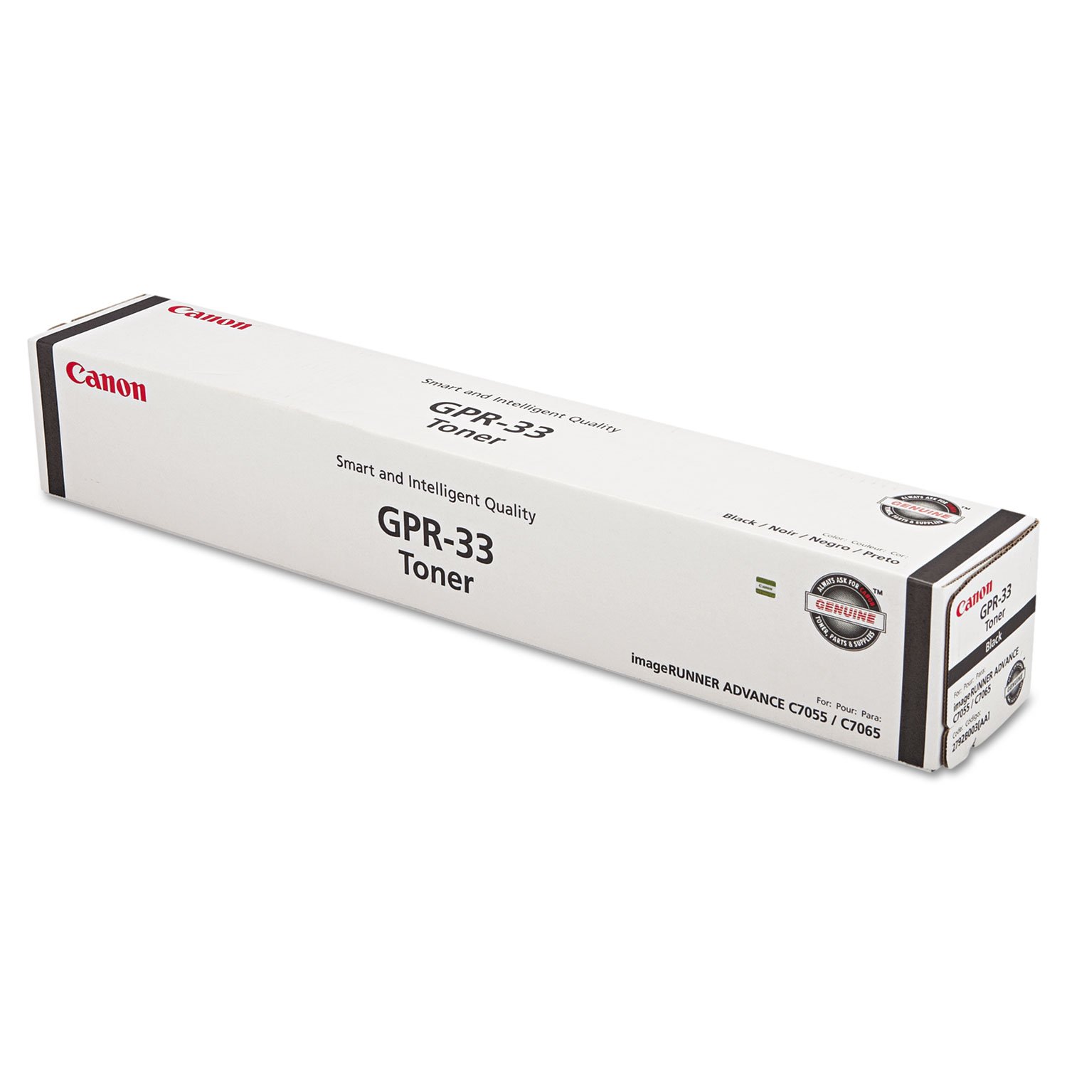 Canon GPR-33 Black Toner Cartridge (2792B003AA) - Compatible with Select Canon Printers | High-Quality Replacement for Office & Home Printing Needs