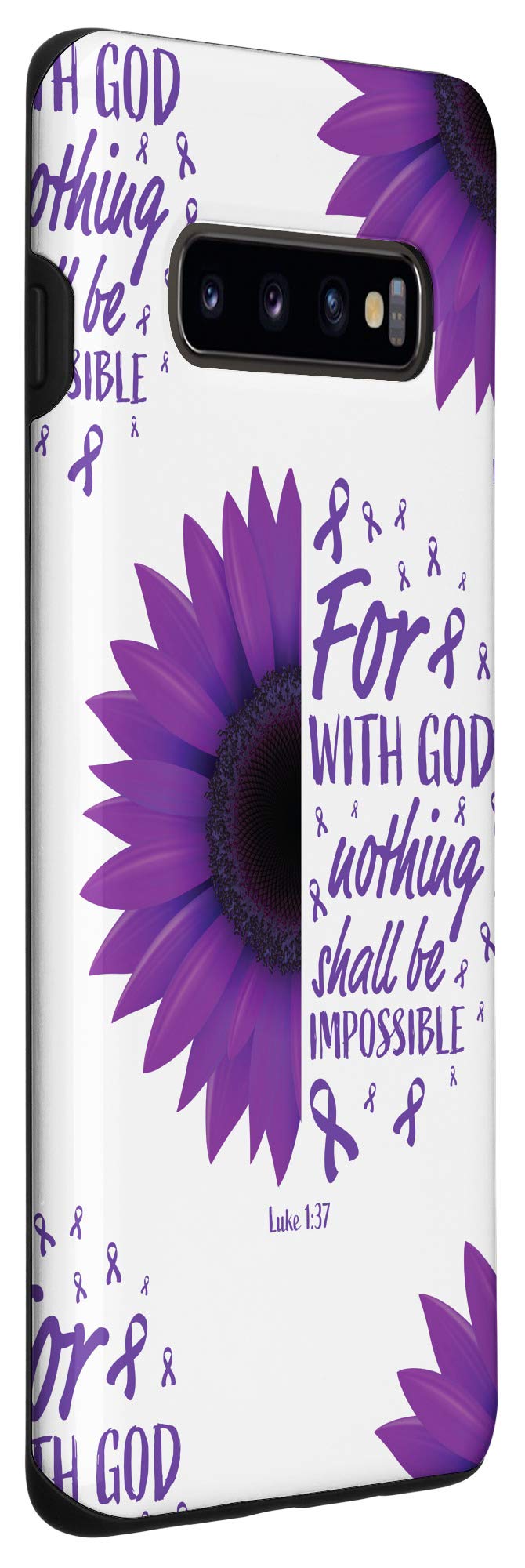 Galaxy S10+ Lupus Awareness Phone Case - Support Lupus Research & Women's Gifts - Durable Protective Cover for Samsung Galaxy S10 Plus - Perfect for Daily Use, Work & Special Occasions