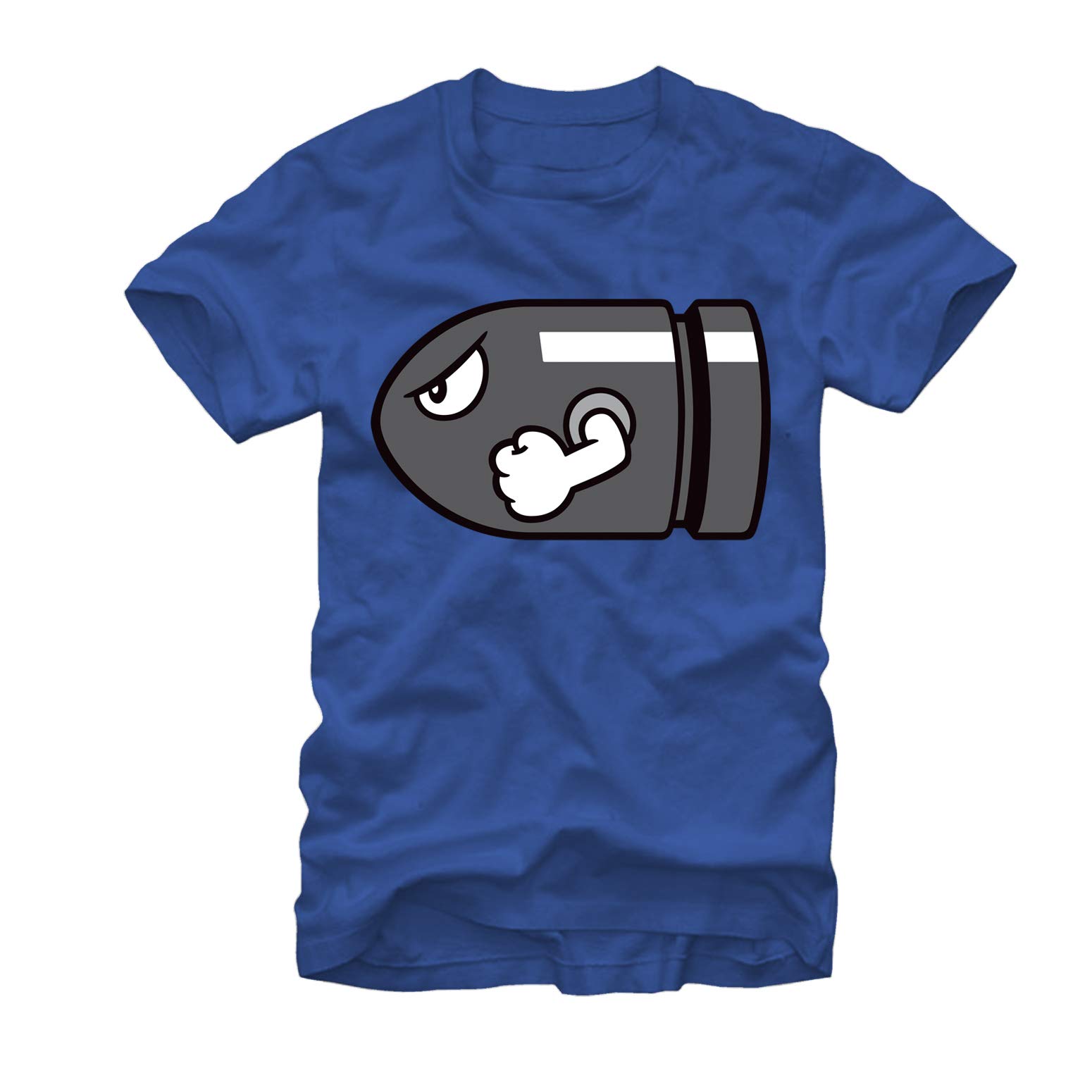 Nintendo Mario Bullet Bill Graphic T-Shirt for Men - Cool Gaming Tee for Casual Wear & Cosplay