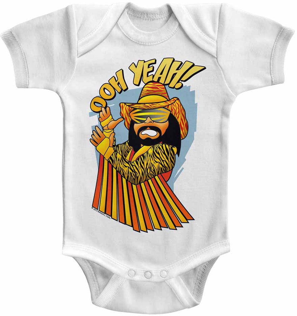 Macho Man Unisex Baby Bodysuit - Soft Cotton Onesie for Newborns & Infants | Perfect for Playtime, Family Photos & Everyday Comfort