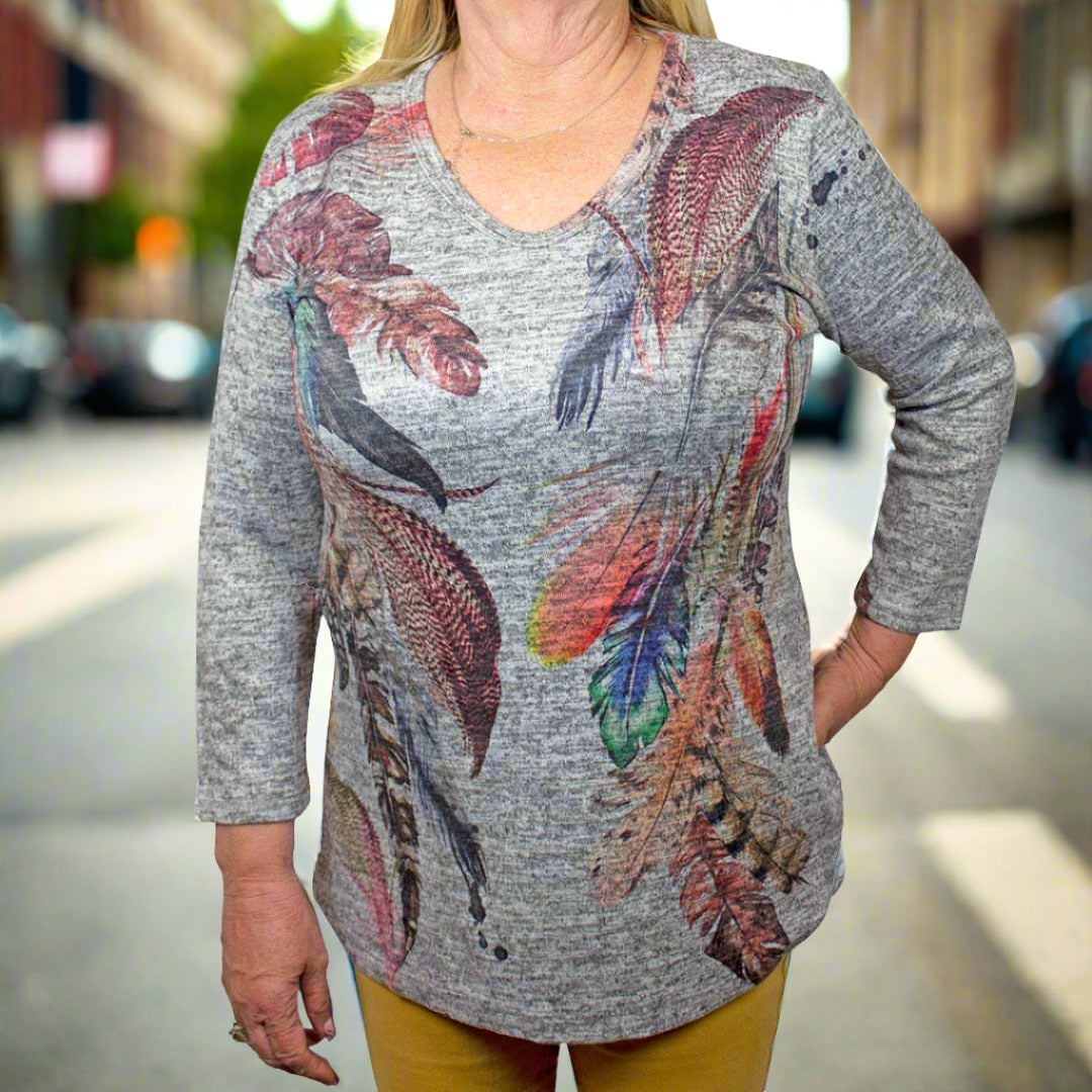 Liberty Wear Women's Quail Long Sleeve Shirt - Comfortable Casual Button Down Top for Work, Office & Everyday Wear | Soft Cotton Blouse with Classic Fit
