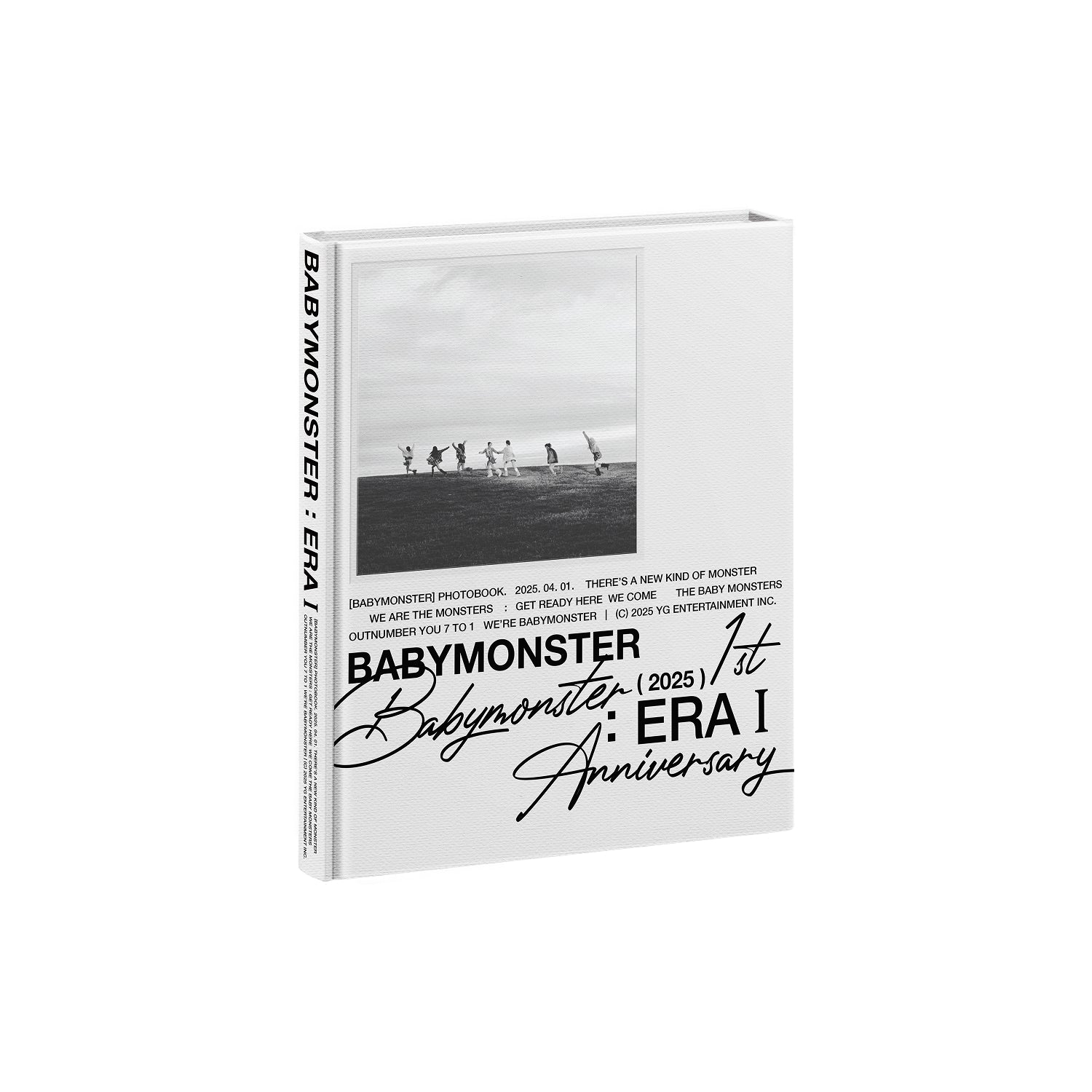 BABYMONSTER 1ST ANNIVERSARY PHOTOBOOK 'BABYMONSTER : ERA I' - Kpop Collectible, Limited Edition Photo Album for Fans, Perfect for Display and Gifting