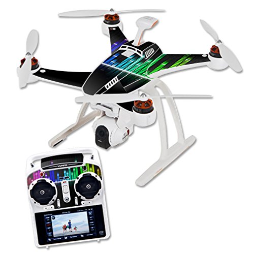 MightySkins Protective Skin Wrap for Blade Chroma Quadcopter Drone - Customizable Decal Cover Sticker - Durable Scratch-Resistant Design - Perfect for Aerial Photography & FPV Racing