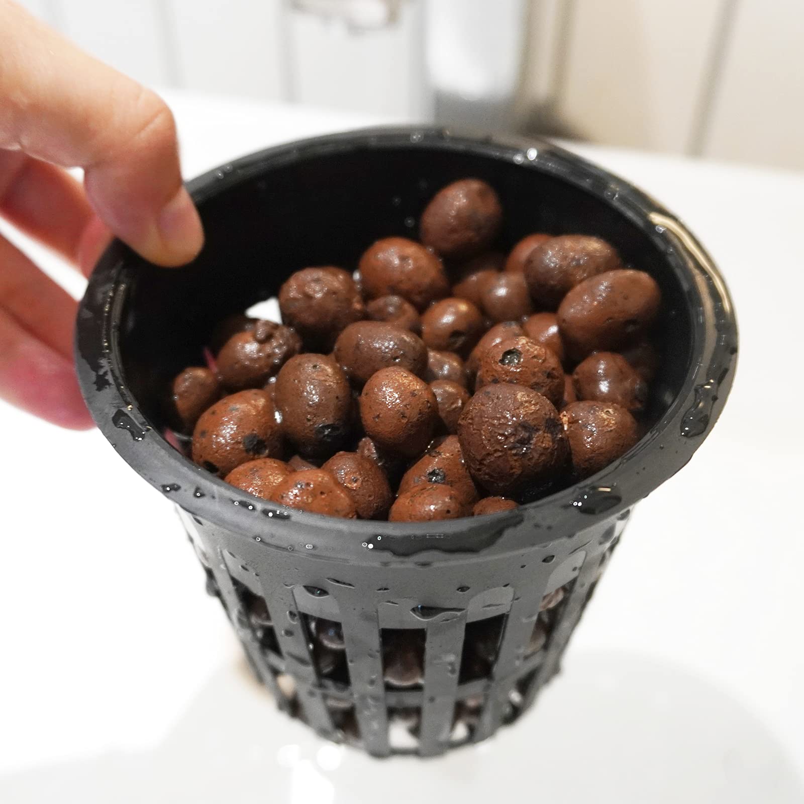 Premium Leca Expanded Clay Pebbles 2LBS - Lightweight Hydroponic Growing Media for Indoor Plants, Orchids, Herbs | Ideal for Hydroponics, Aquaponics, and Soil Aeration | Perfect for Indoor Gardening, Vertical Farms, and Plant Root Support