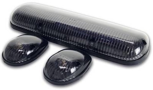 Pacer Style Smoke LED Running Lights Kit for Chevy Silverado GMC Sierra 2002-2006 | DRL Daytime Lights with Fog Light Function | Perfect for Off-Roading & Night Driving