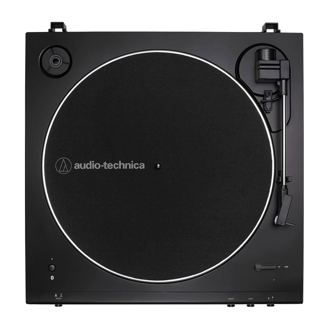 Audio-Technica AT-LP60XBT Wireless Bluetooth Turntable with Edifier R1010BT Bookshelf Speakers - Premium Vinyl Record Player & Speaker Bundle for Home Entertainment, Music Lovers & Audiophiles - Perfect for Living Rooms, Bedrooms & Home Offices (Bluetooth, Maple Finish)