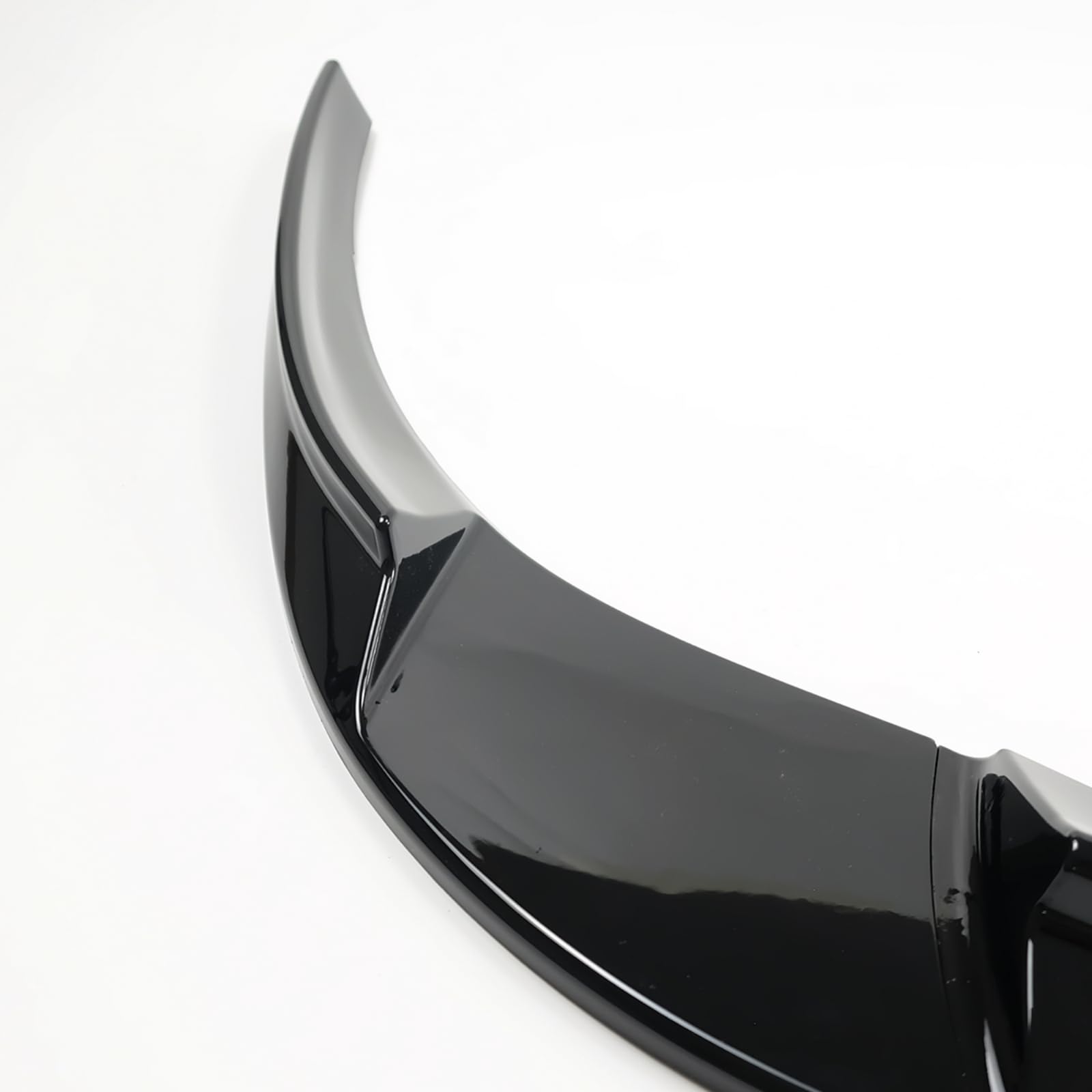 Glossy Black Front Bumper Lip Splitter (3-Piece Set) - Compatible with 2005-2013 Chevy Corvette C6 Base Models | Enhance Style & Aerodynamics for Street Racing & Car Shows