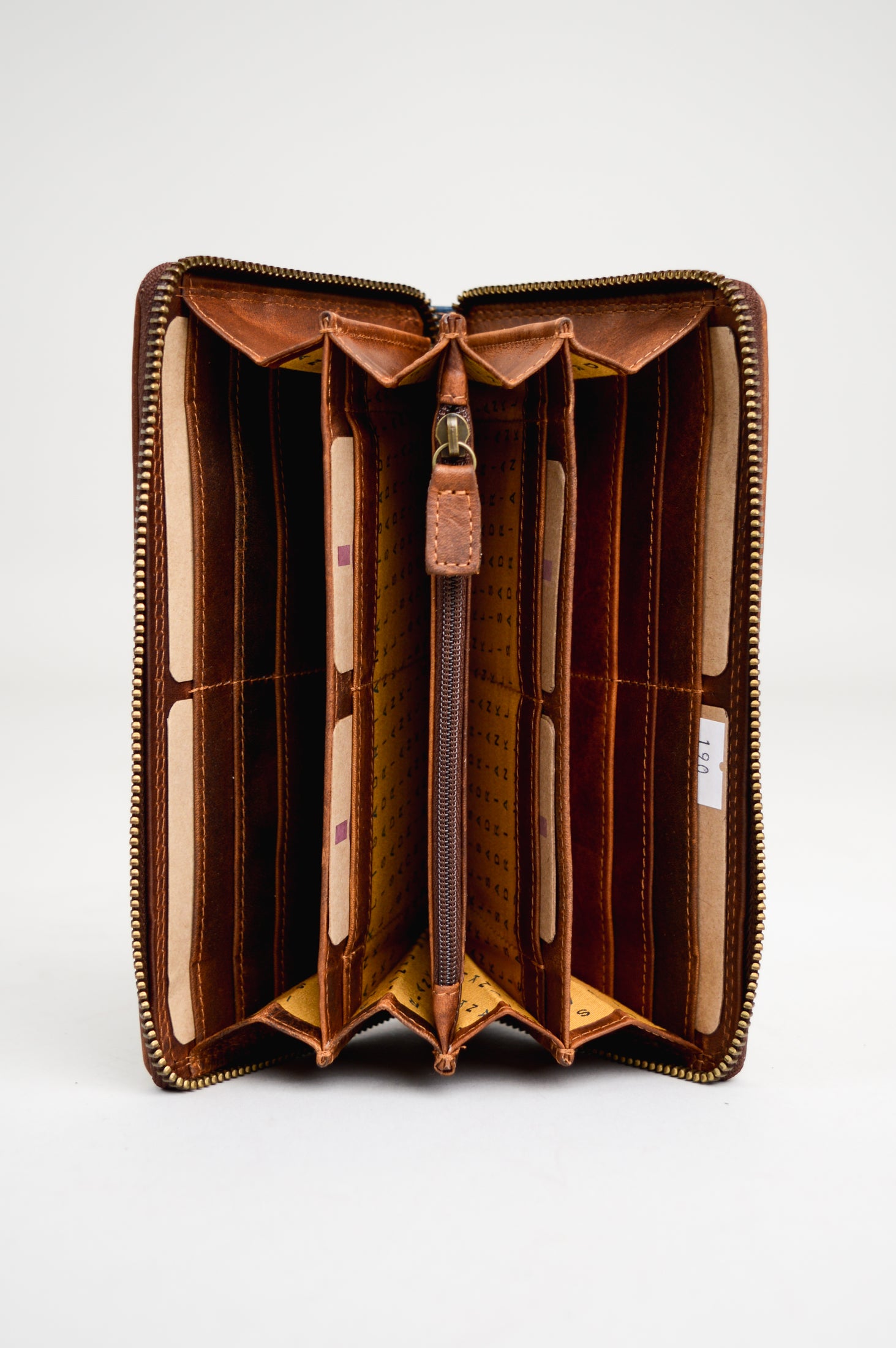 Premium Adrian Klis 190 Single Zip Wallet - Genuine Buffalo Leather Bifold Wallet for Men - Perfect for Everyday Carry, Travel & Business