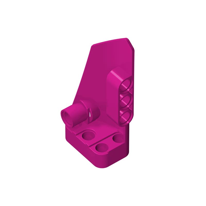 **Eske Kouri Gobricks GDS-1016 Technical Panel Fairing #4 Small Smooth Long, Side B - Compatible with Lego 64178, 64391 & Major Brick Brands (124 Magenta, 120PCS) - Perfect for MOC Building, Model Customization & DIY Toy Projects**