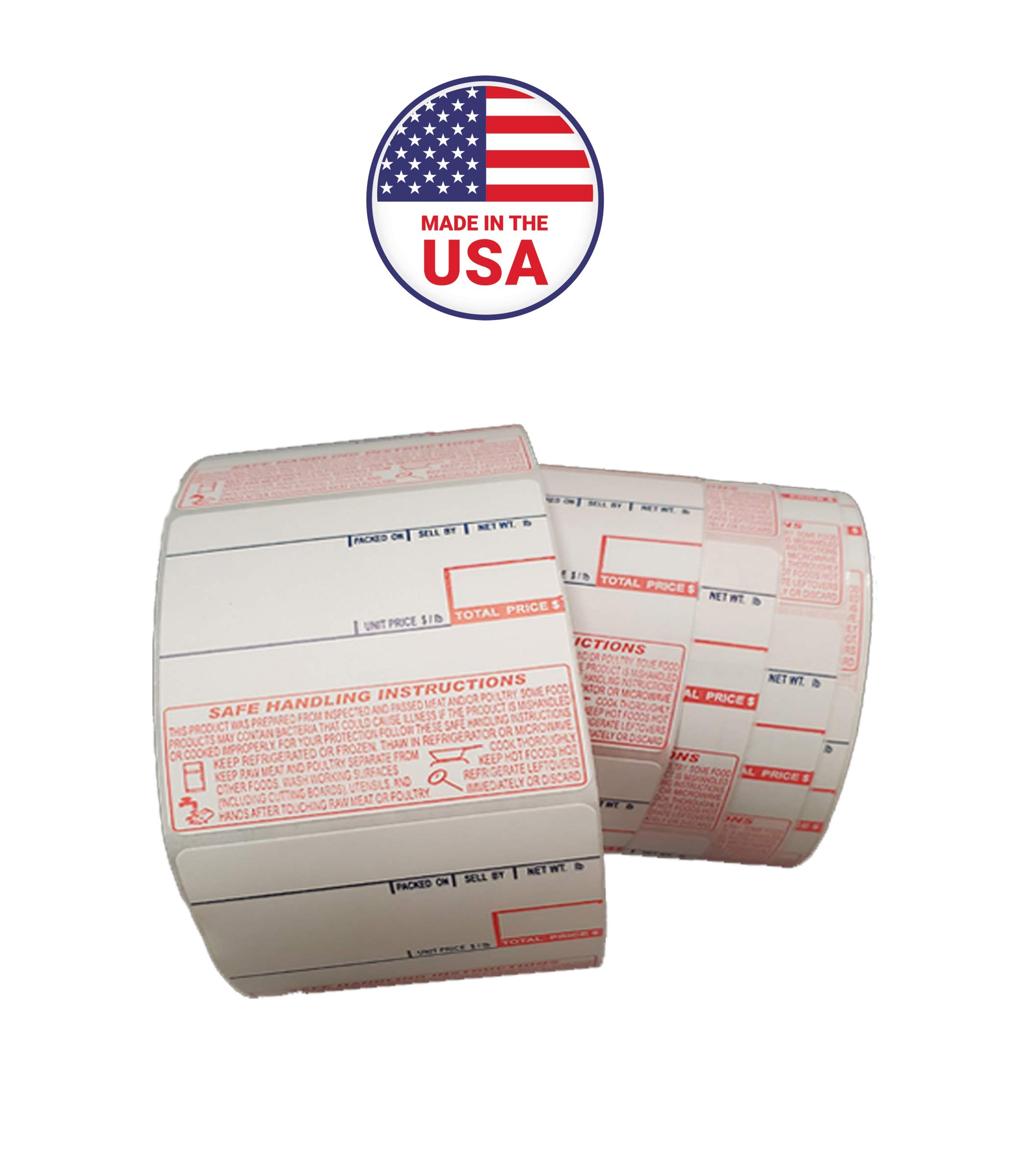 CAS #8040 Printing Scale Label 36 Rolls | High-Quality Made in USA Labels (804036R) | Perfect for Shipping, Inventory & Retail Packaging