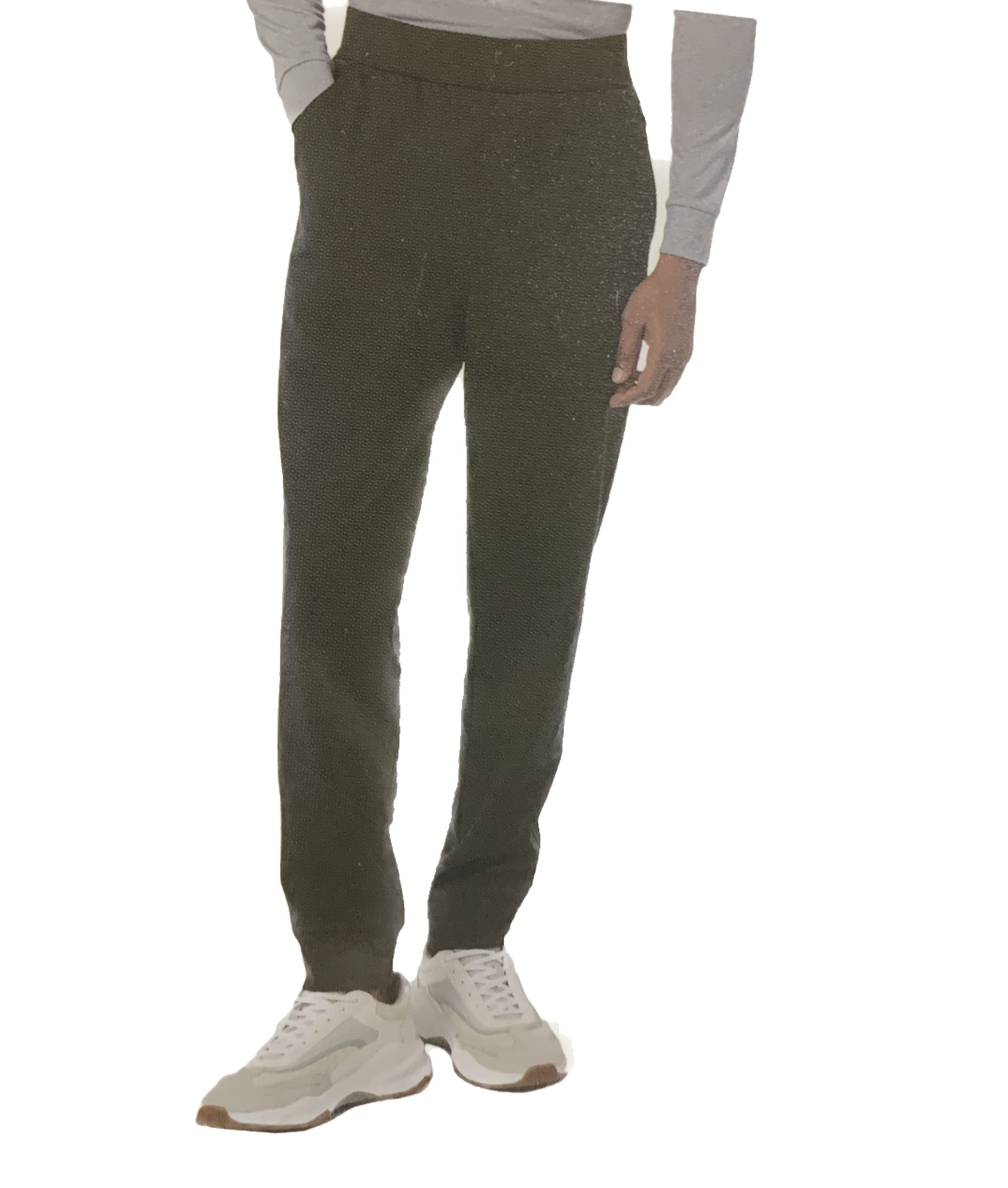 32 Degrees Heat Men's Performance Tech Shield Jogger Pants - Lightweight Thermal Running Pants for Cold Weather, Gym & Outdoor Activities