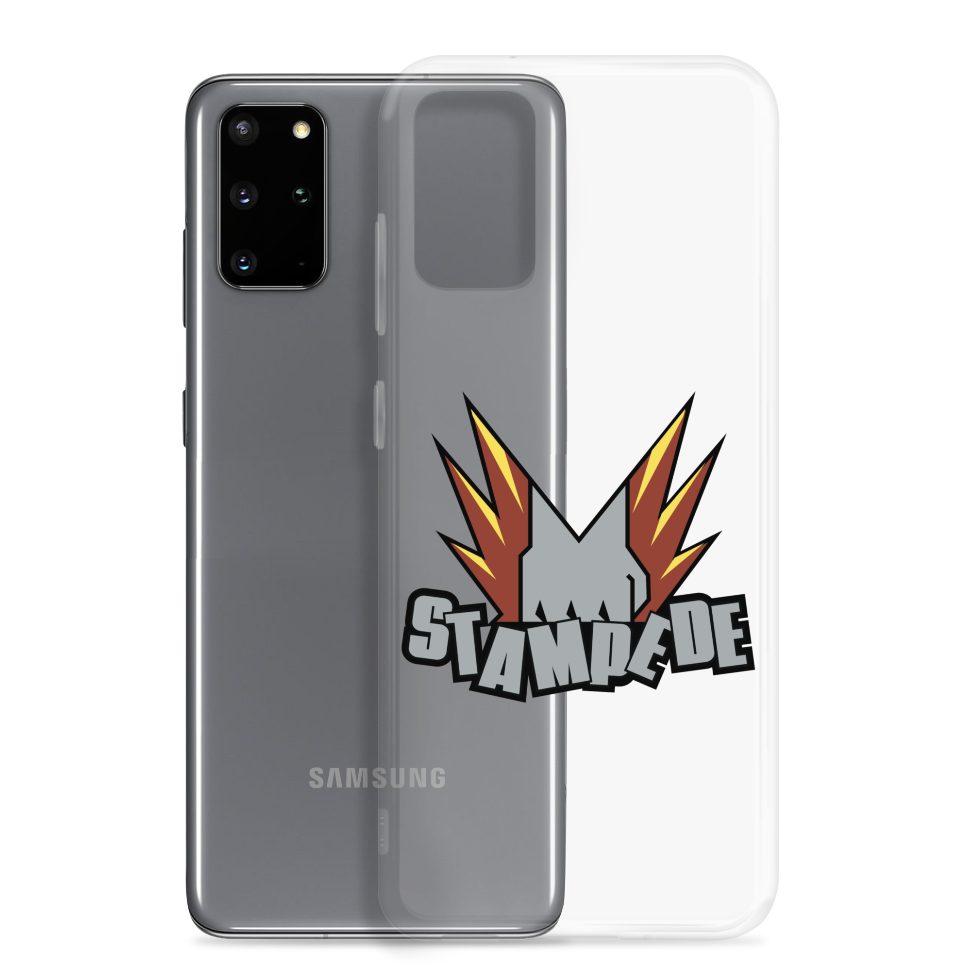 Zoo Jitsu Fighters Stampede Clear Protective Case for Samsung Galaxy - Durable Slim Cover for Everyday Use & Gaming Enthusiasts