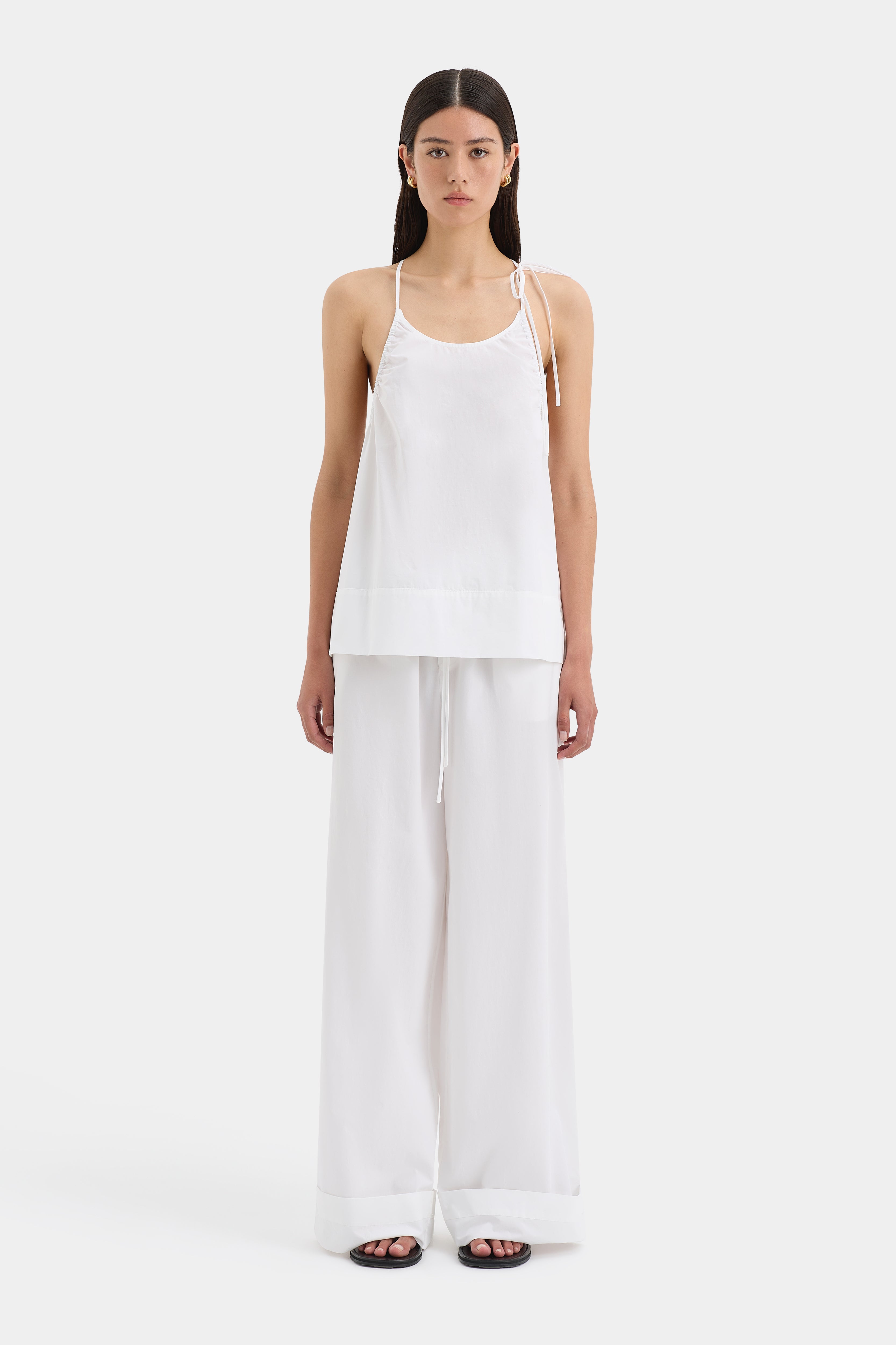 Zaria Cami Ivory - Elegant Lace Trim Camisole for Women | Perfect for Layering, Date Nights & Special Occasions