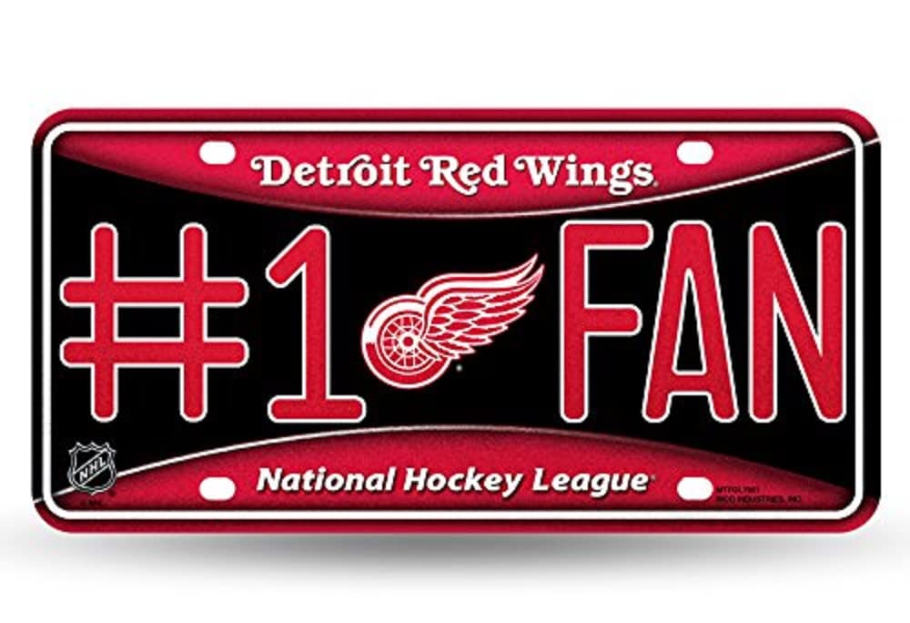 NHL Bling #1 Fan Metal Auto Tag - Premium Car Emblem for Hockey Lovers | Perfect for Tailgating, Game Day & Fan Showcase