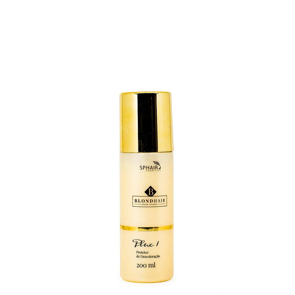 Professional Blonde Hair Treatment with Discoloration Protection - 200ml Sphair Blond Plex 1 | Salon-Quality Care for Color-Treated & Bleached Hair | Perfect for Daily Use & Styling