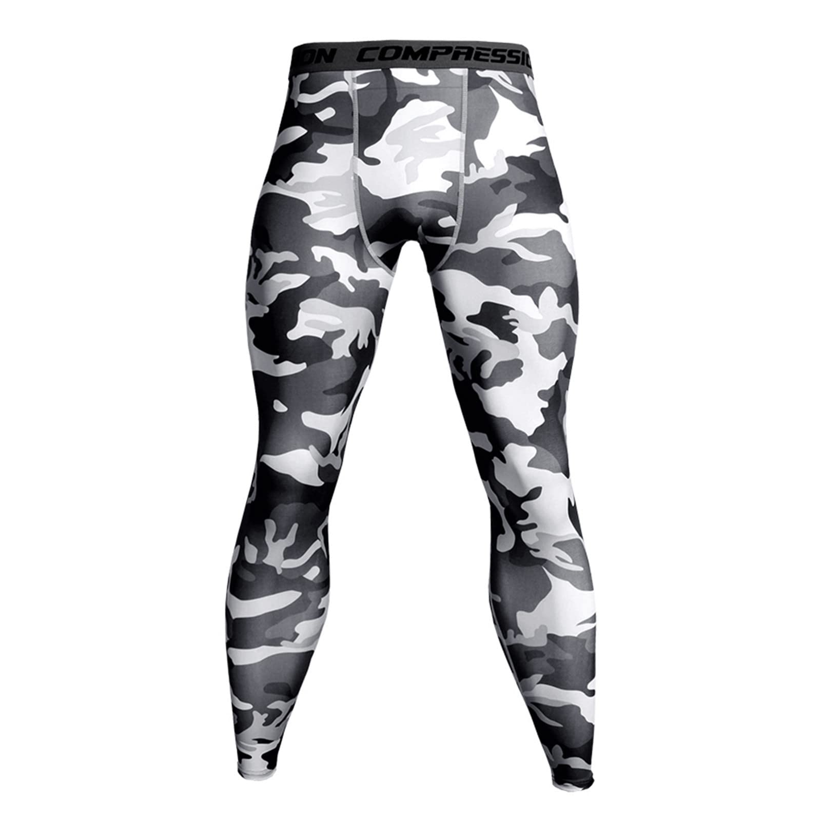 Men's Compression Running Tights - High Performance Workout Leggings for Training, Gym & Sports | Moisture-Wicking & Breathable Baselayer Pants for Jogging, Yoga & Active Lifestyle