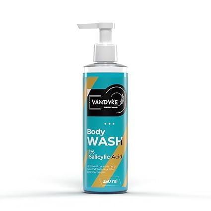 Natural Body Wash for Acne-Prone Skin - Paraben & SLS Free Shower Gel (8.5 fl oz) | Gentle Cleansing for Back & Chest Acne Prevention - Ideal for Sensitive Skin & Daily Use