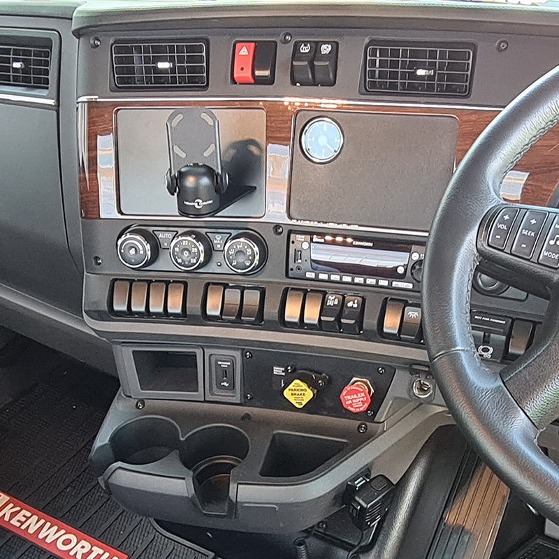 **Kenworth T410 T610 (2022+) InDash Mount - Heavy Duty Truck Dash Mount for Secure GPS & Tablet Installation - Perfect for Long Haul & Fleet Management**