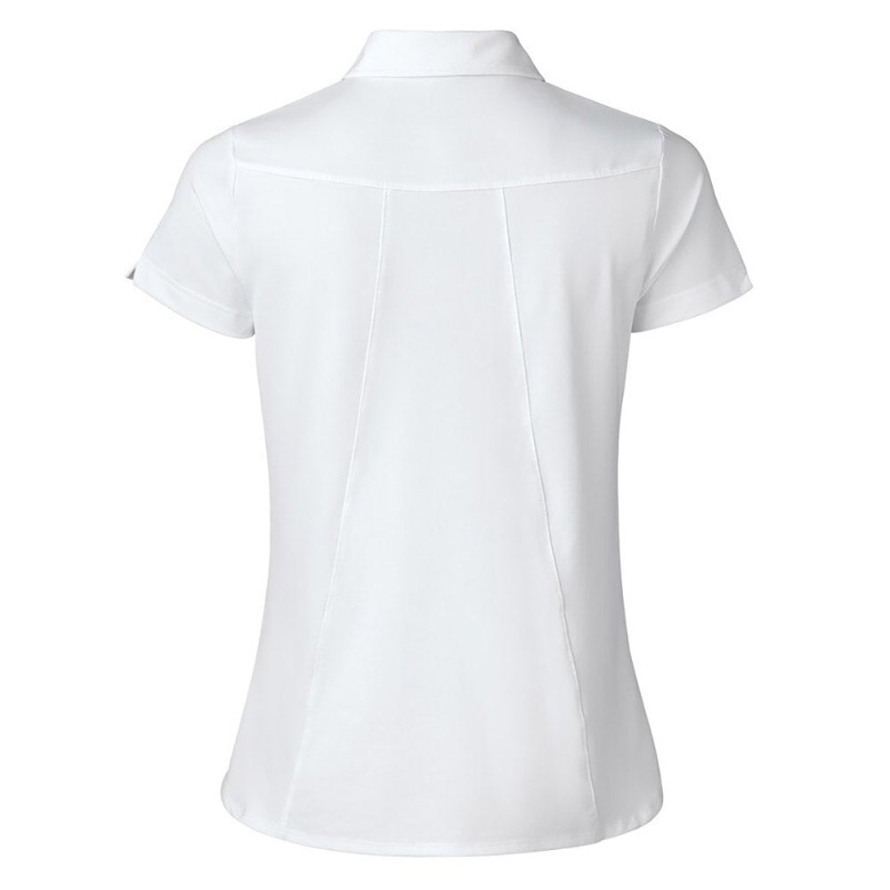 Larissa Gold Women's Golf Polo Shirt - Breathable Moisture-Wicking Performance Top for Golf & Tennis | Casual Athletic Wear for Women
