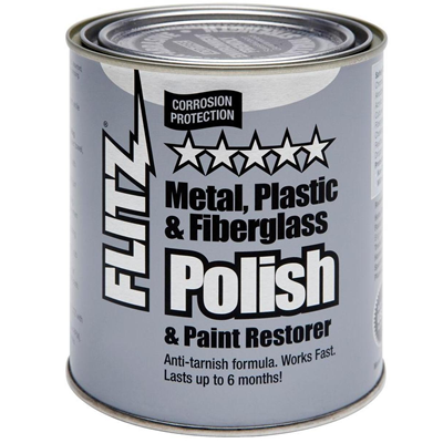 Flitz Metal, Plastic & Fiberglass Polish - Premium Polish for Cars, Boats & Motorcycles - Restores Shine & Protects Surfaces - Perfect for Auto Detailing & Marine Maintenance