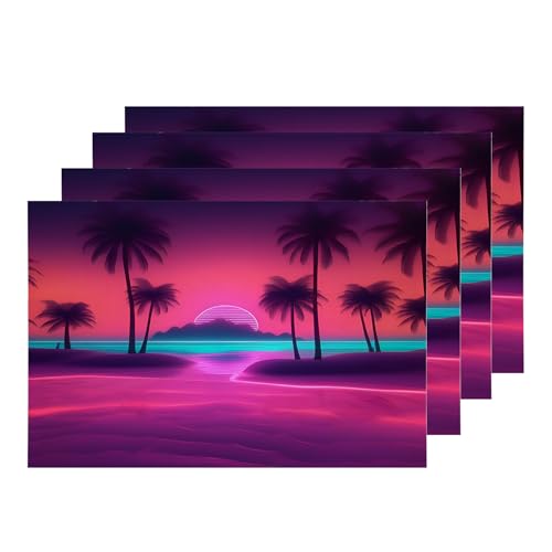 Palm Tree Summer Cyberpunk
