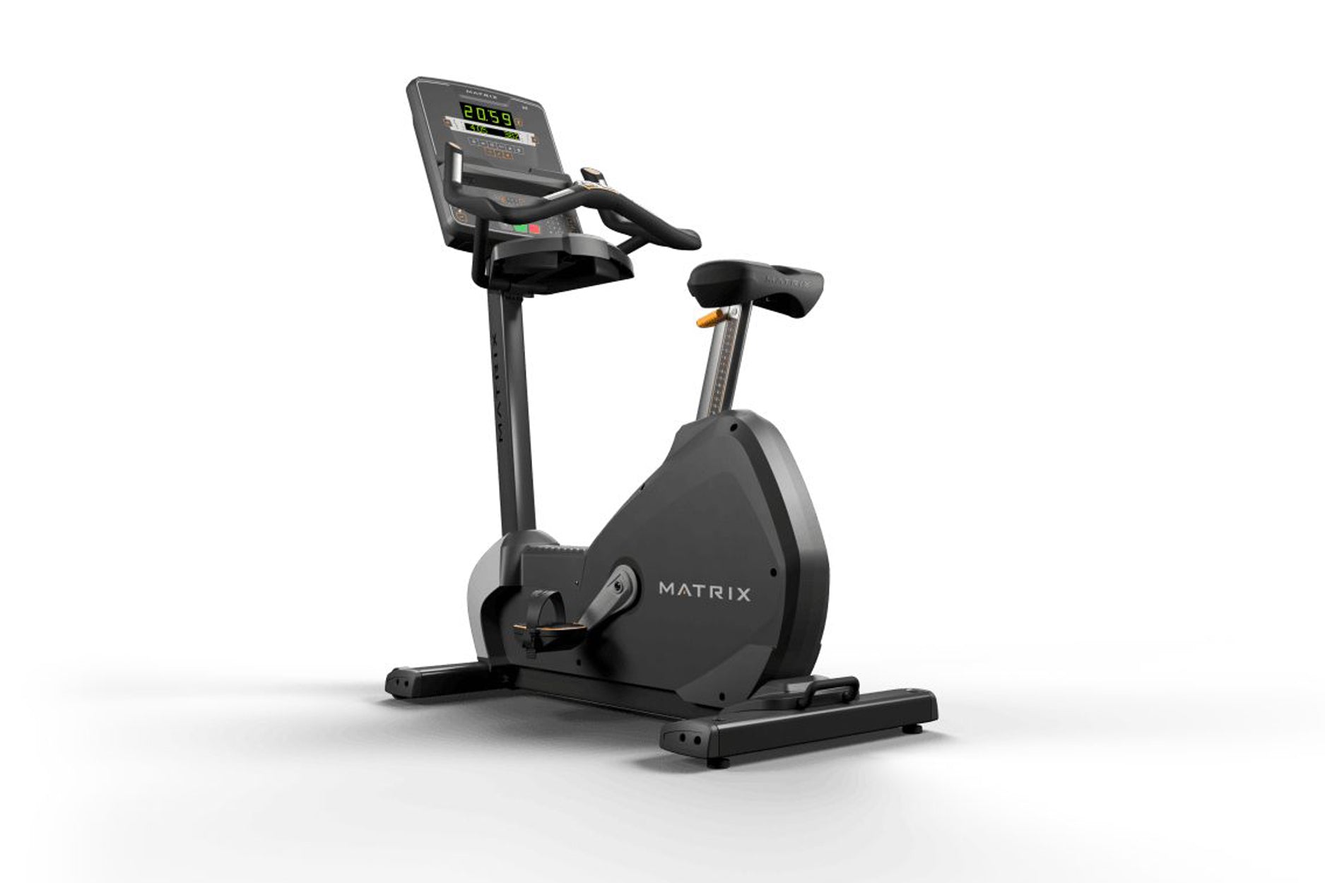 Matrix Performance Upright Exercise Bike for Home Gym - Indoor Cycling Bike with Adjustable Resistance & LCD Display - Perfect for Cardio Workouts, Weight Loss & Fitness Training