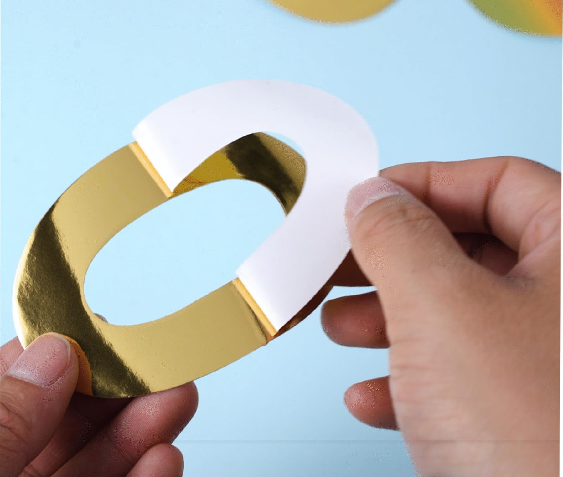 RHAWOM 4 Inch Gold Self-Adhesive Letter Stickers - Removable Alphabet, Numbers & Symbols for DIY Crafts, Wall Decor, Scrapbooking & Party Decoration (123 Sheets, Capital Letters)