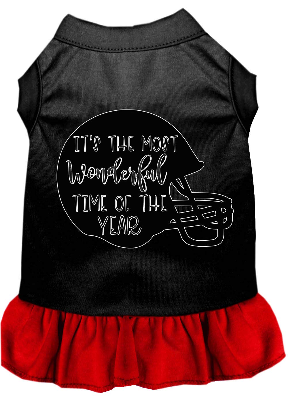 Easter Pet Dress for Dogs & Cats - 'He Is Risen' Screen Printed Black with Red Design, Size LG (10-14 lbs) - Perfect for Easter Celebrations & Holiday Photos