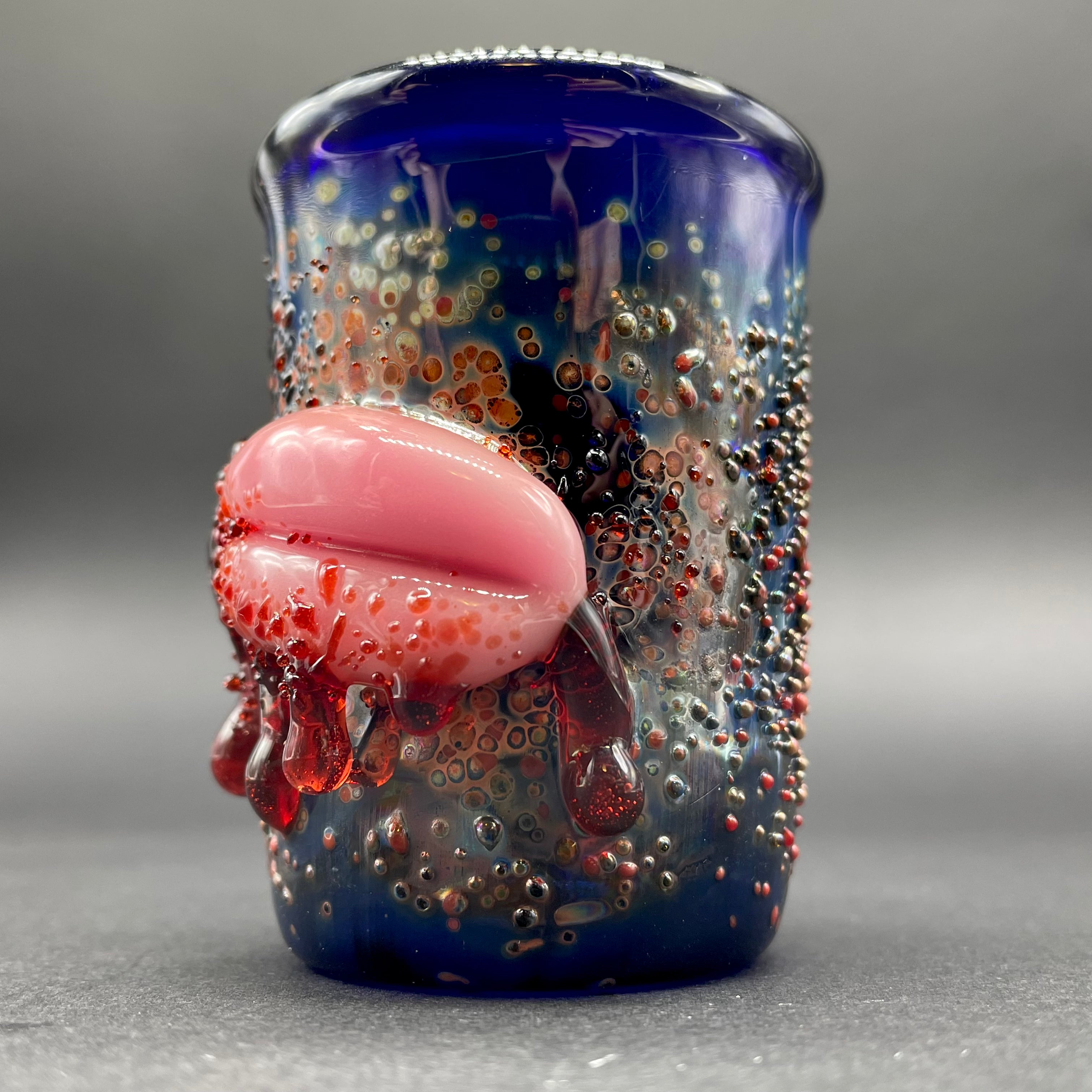 Funny Bite Your Tongue Shot Glass - Novelty Drinking Cup for Parties, Gifts & Bar Games | Perfect for Bachelor/Bachelorette Parties, Birthday Celebrations & Drinking Challenges