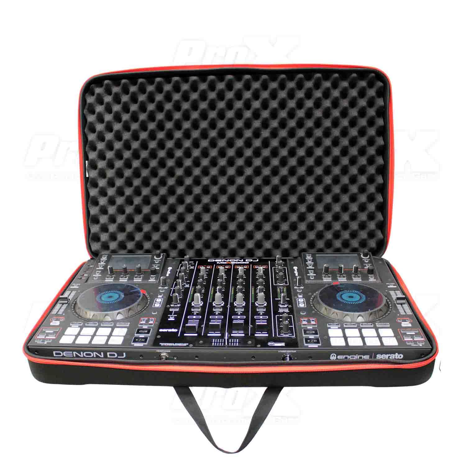 ProX ZeroG Series XB-DJCL DJ Controller Case - Ultra Lightweight EVA Molded Hard Shell Protection for Professional DJ Equipment - Perfect for Travel, Gigs & Studio Use